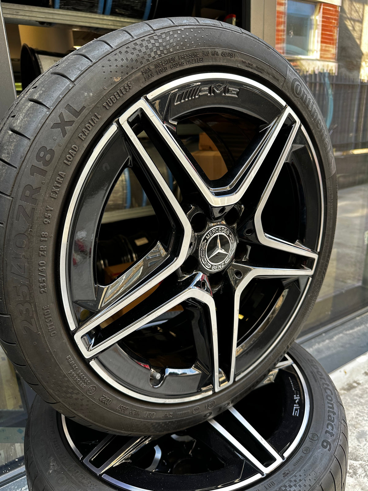Оригинал Mercedes A35 AMG W177 18 Zoll Мерцедес А35 АМГ 18 цола джанти летен комплект летни гуми