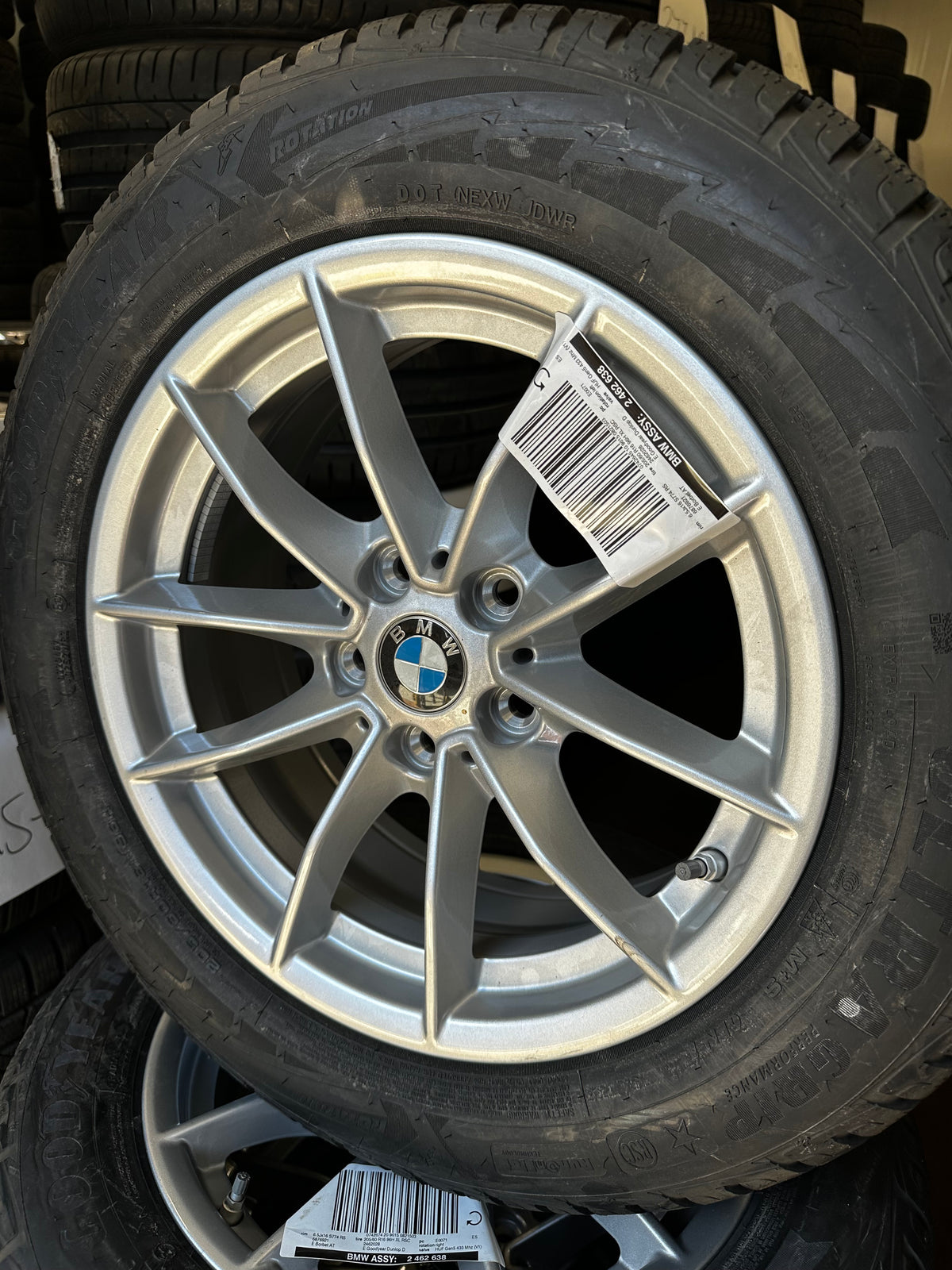 Нови Оригинал BMW 3er G20 G21 16 Zoll Бмв 3-та серия Г20 Г21 16 цола зимен комплект зимни гуми