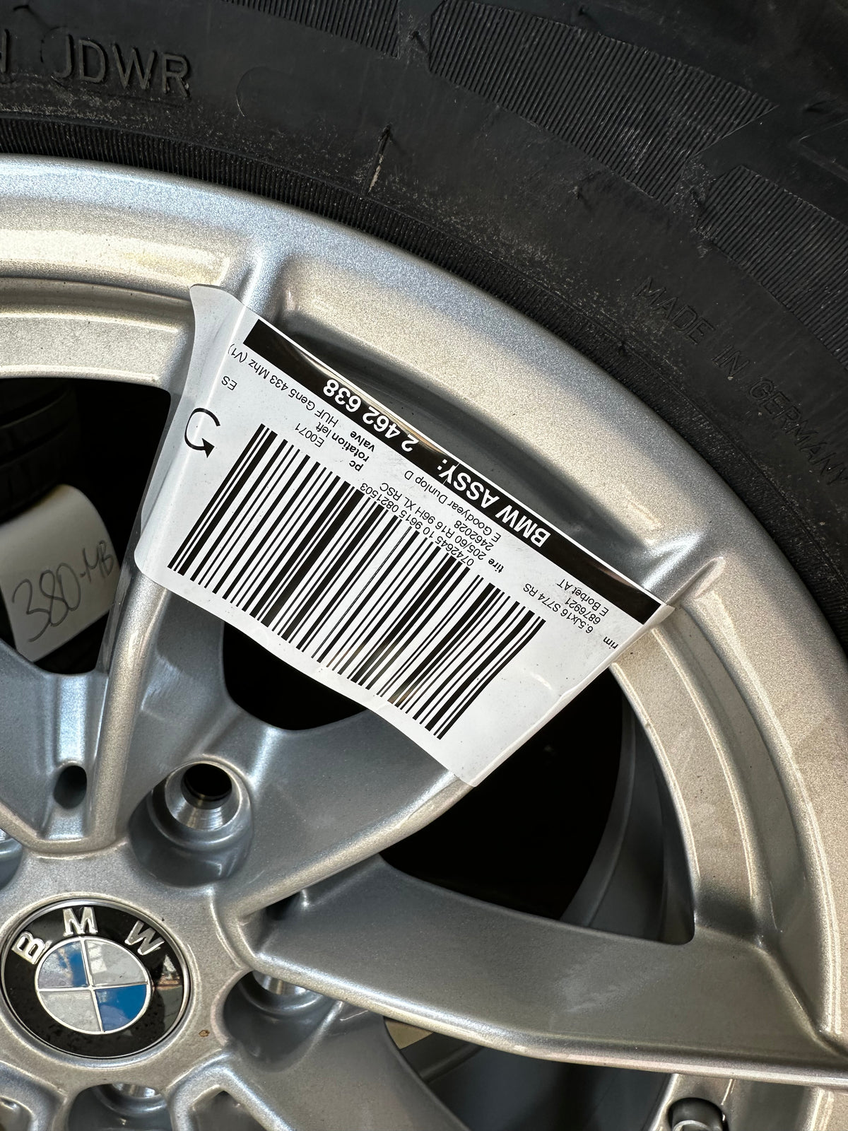Нови Оригинал BMW 3er G20 G21 16 Zoll Бмв 3-та серия Г20 Г21 16 цола зимен комплект зимни гуми
