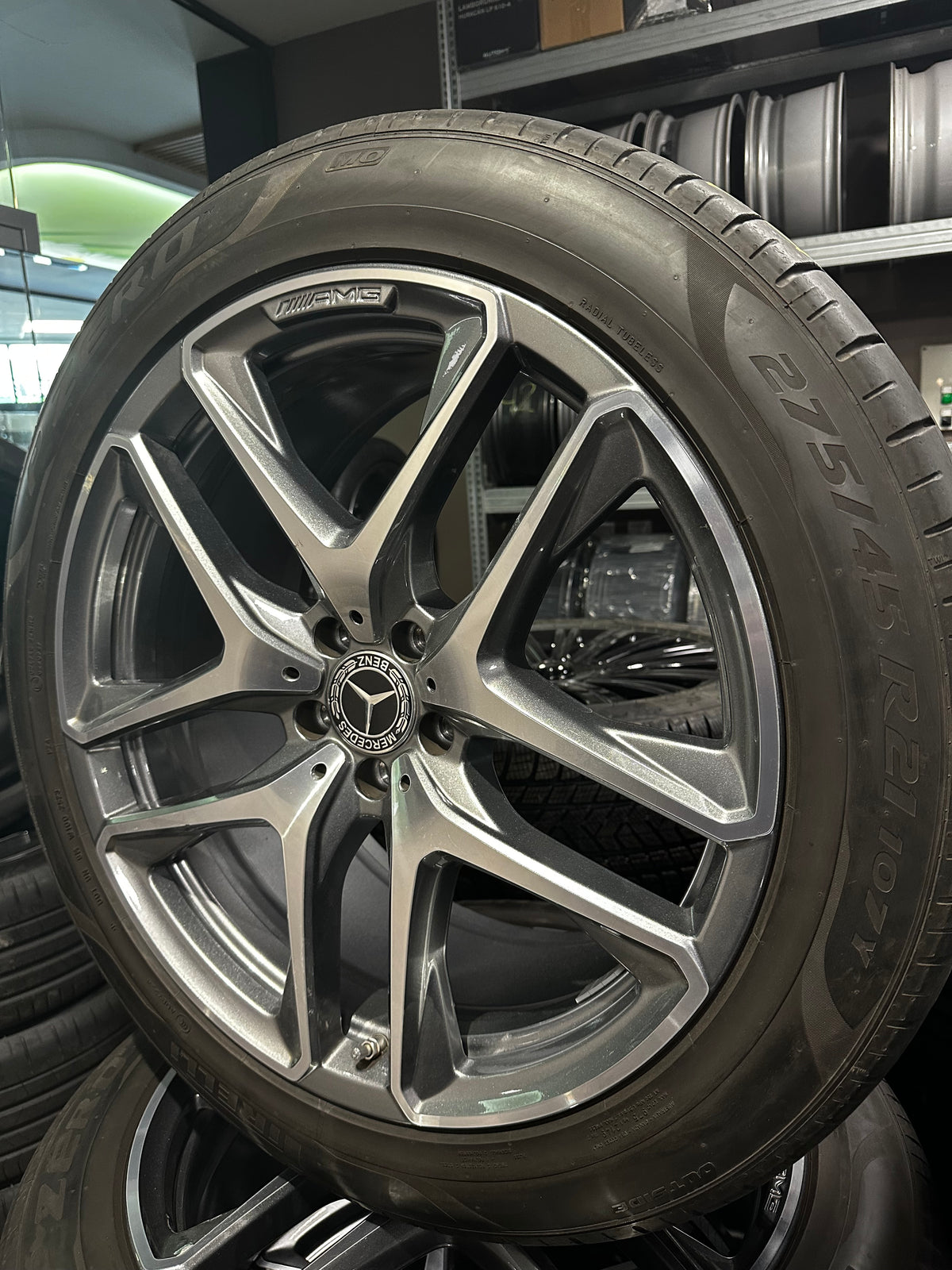 Оригинал Mercedes GLE GLE53 GLE63 AMG V167 C167 AMG 21 Zoll Мерцедес ГЛЕ 21 цола AMG джанти летен комплект летни гуми