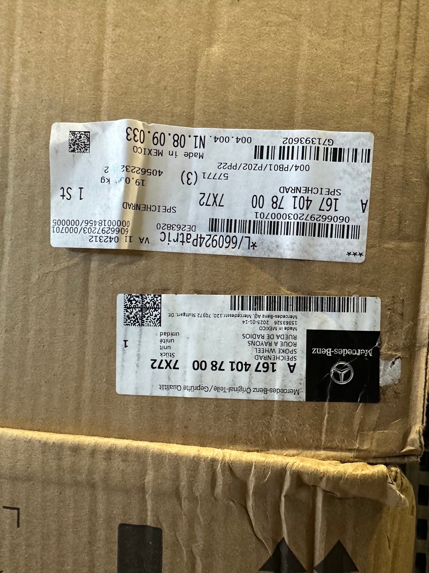 Оригинални Нови Mercedes GLS X167 Klasse AMG 23 Zoll Мерцедес ГЛС Класа X167 AMG Алуминиеви джанти 23 цола A1674017700 A1674017800