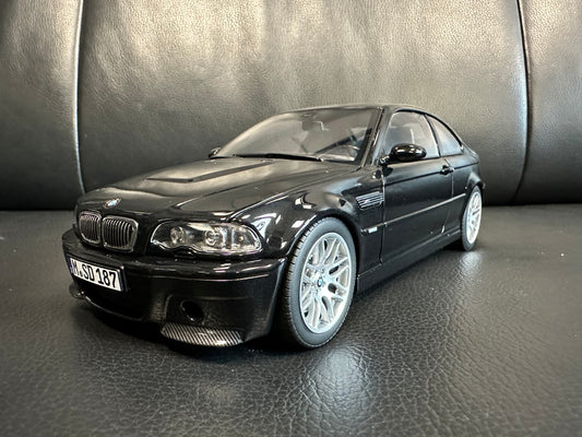 BMW M3 E46 CSL 2003 Black Norev 183017 1:18 Бмв M3 Е46 черен