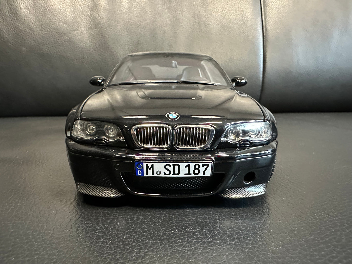 BMW M3 E46 CSL 2003 Black Norev 183017 1:18 Бмв M3 Е46 черен