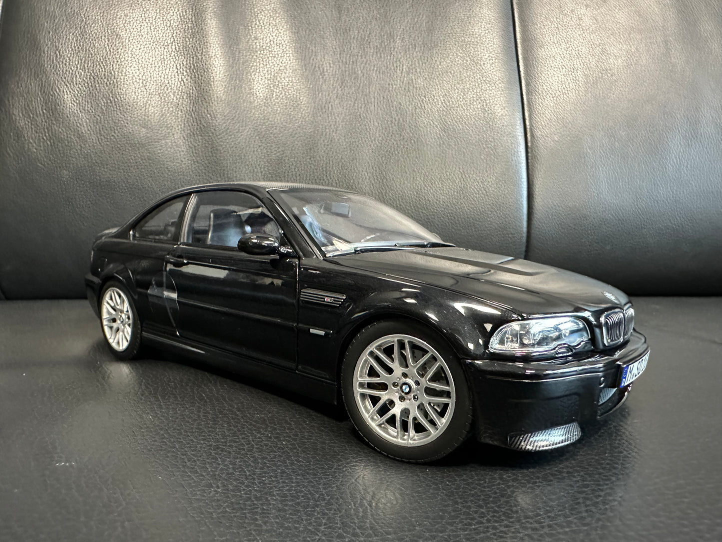 BMW M3 E46 CSL 2003 Black Norev 183017 1:18 Бмв M3 Е46 черен
