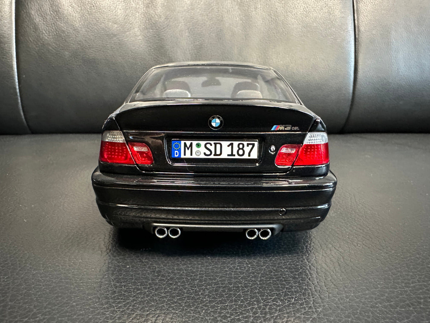 BMW M3 E46 CSL 2003 Black Norev 183017 1:18 Бмв M3 Е46 черен