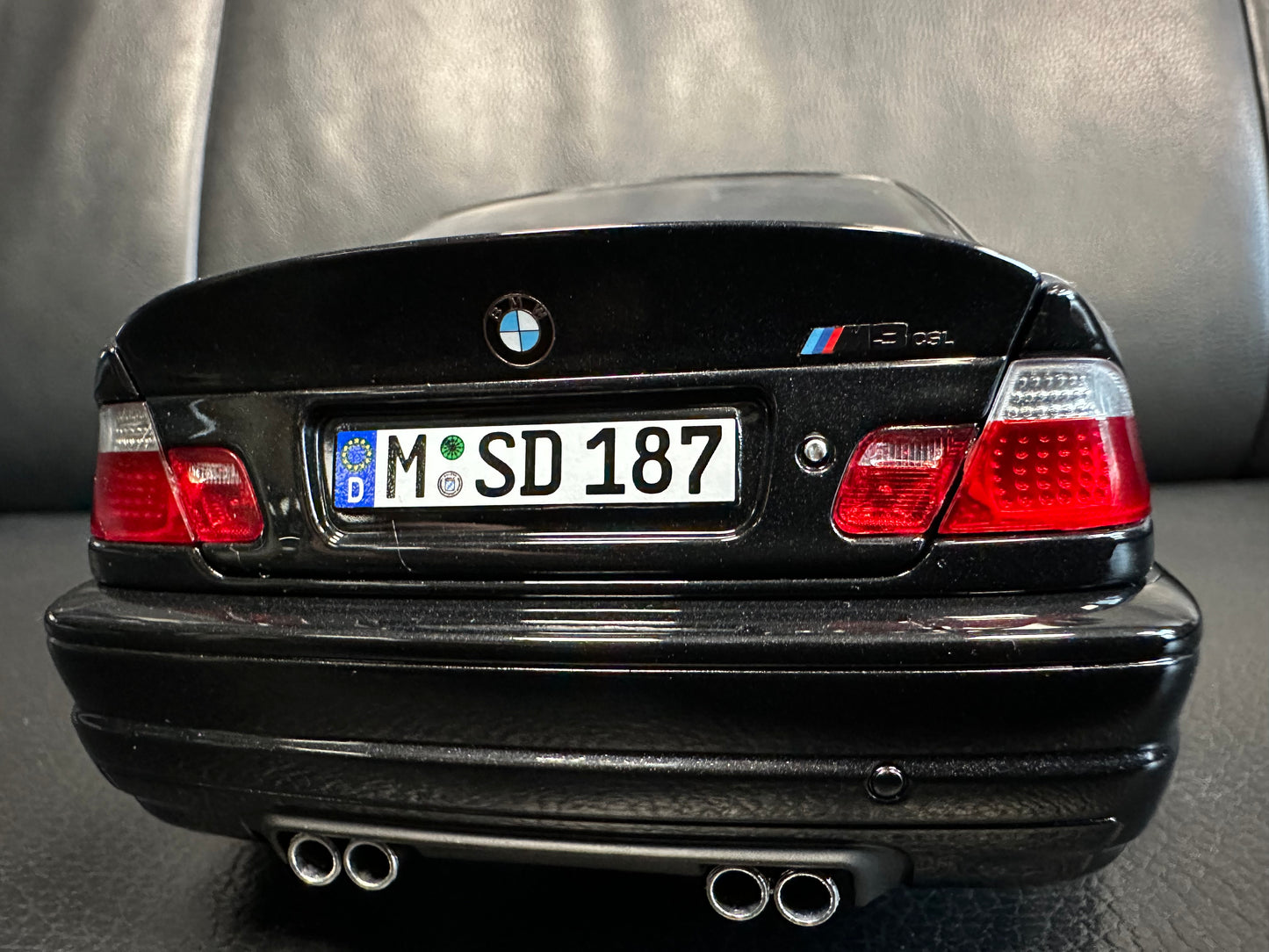 BMW M3 E46 CSL 2003 Black Norev 183017 1:18 Бмв M3 Е46 черен