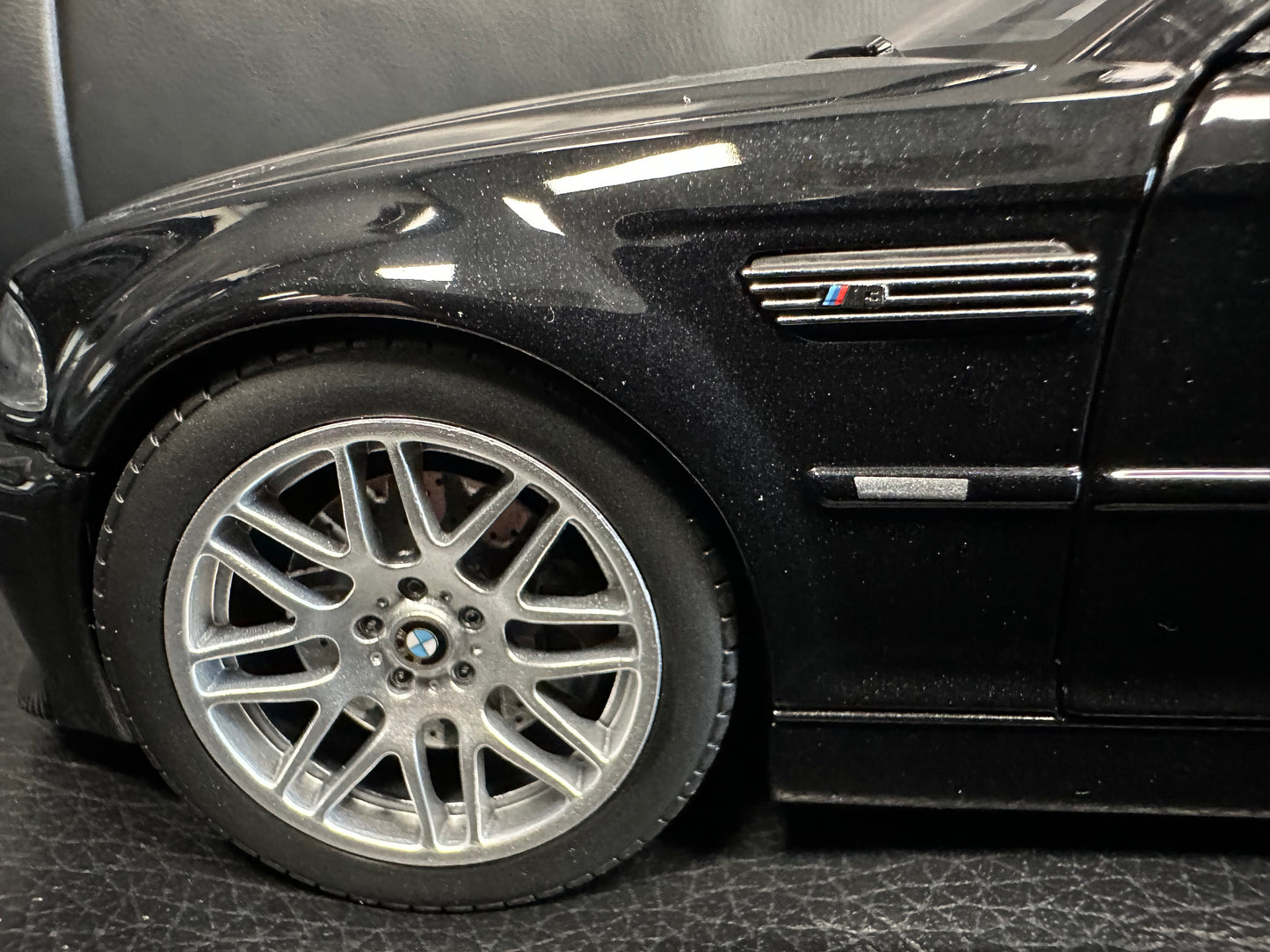 BMW M3 E46 CSL 2003 Black Norev 183017 1:18 Бмв M3 Е46 черен