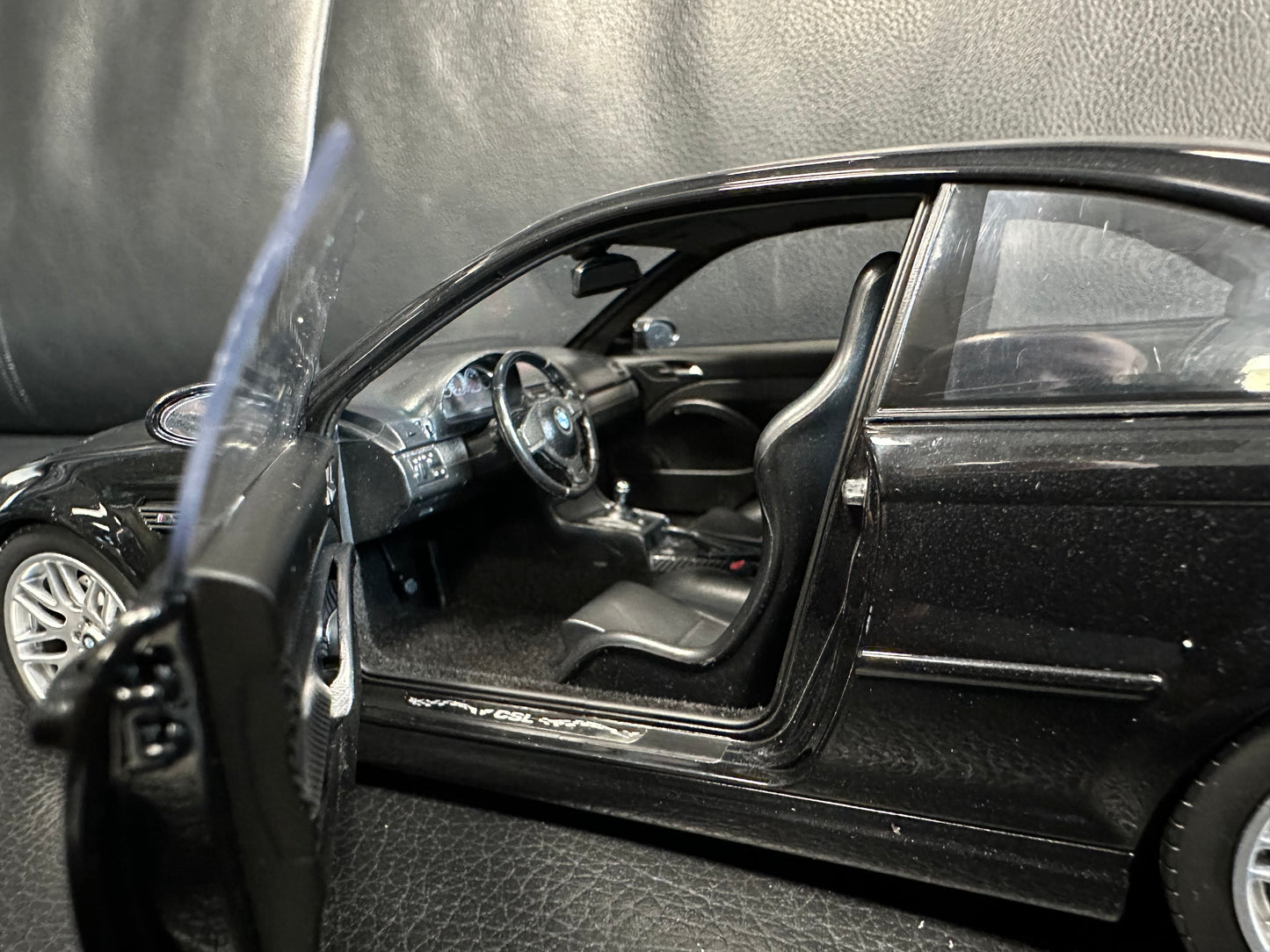 BMW M3 E46 CSL 2003 Black Norev 183017 1:18 Бмв M3 Е46 черен