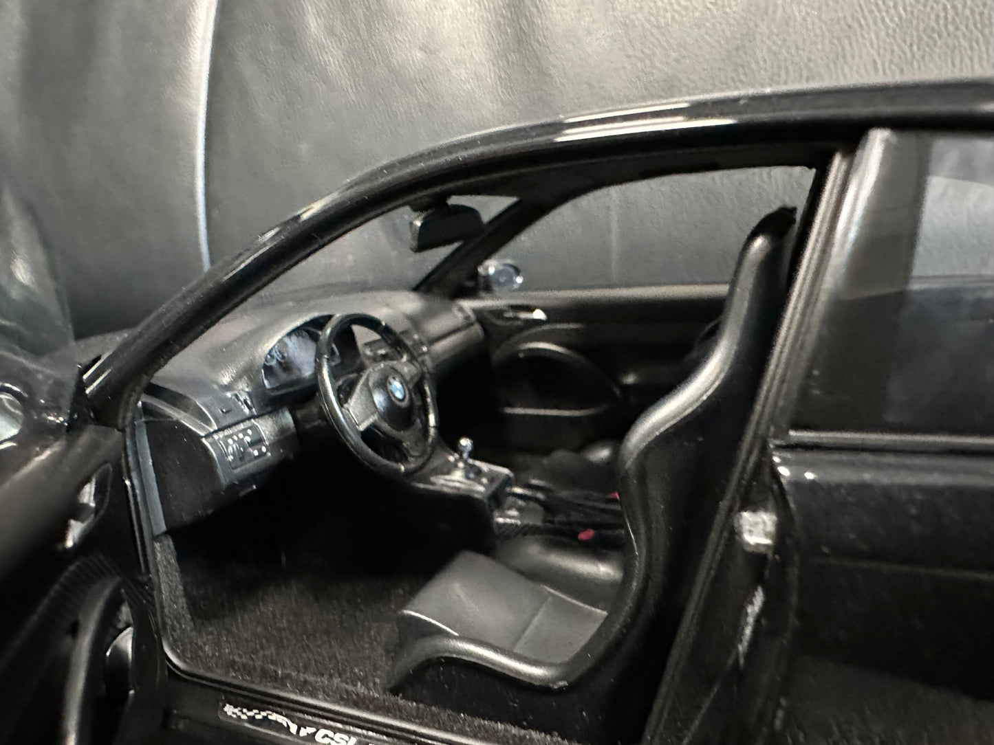 BMW M3 E46 CSL 2003 Black Norev 183017 1:18 Бмв M3 Е46 черен