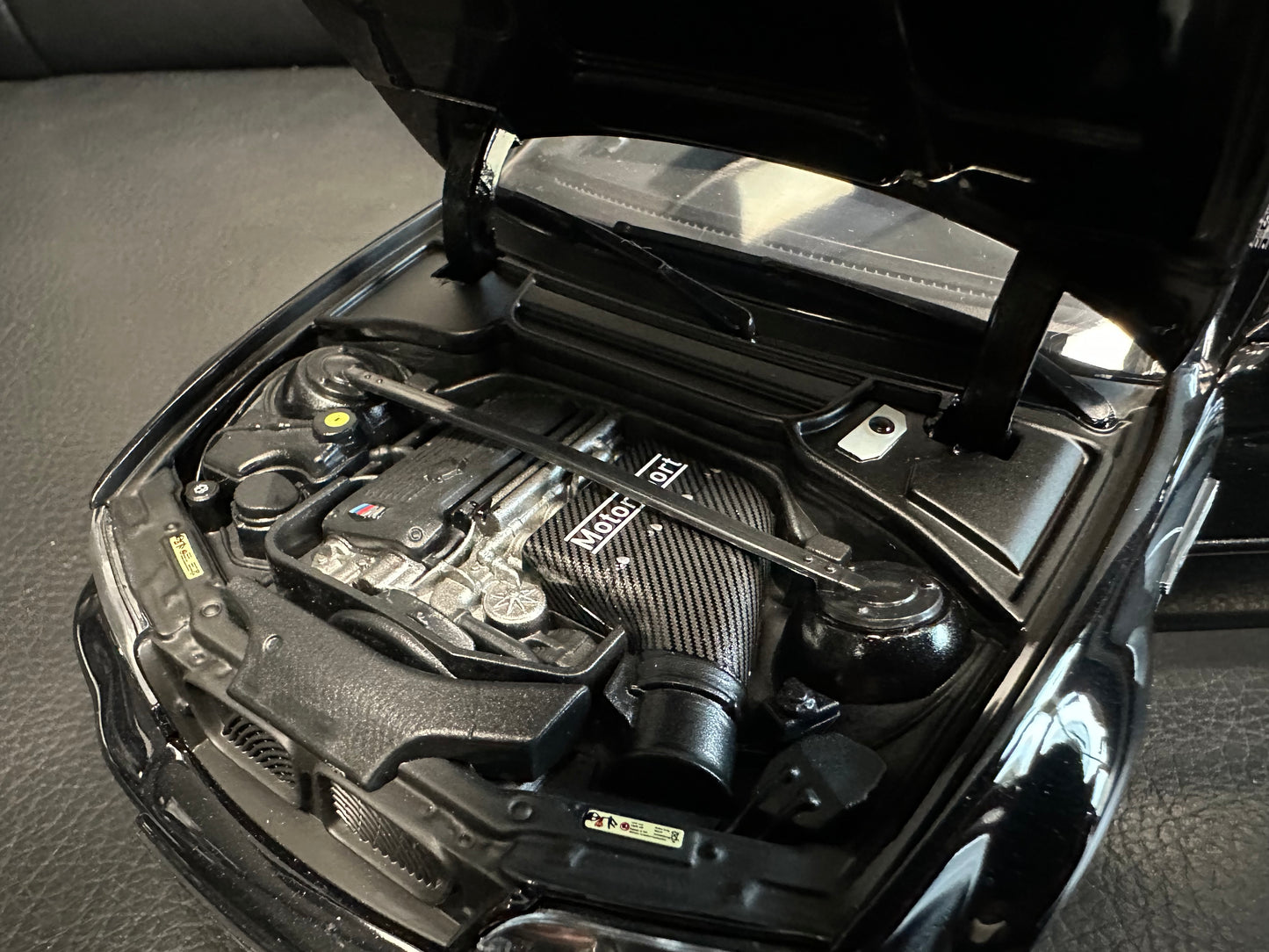 BMW M3 E46 CSL 2003 Black Norev 183017 1:18 Бмв M3 Е46 черен