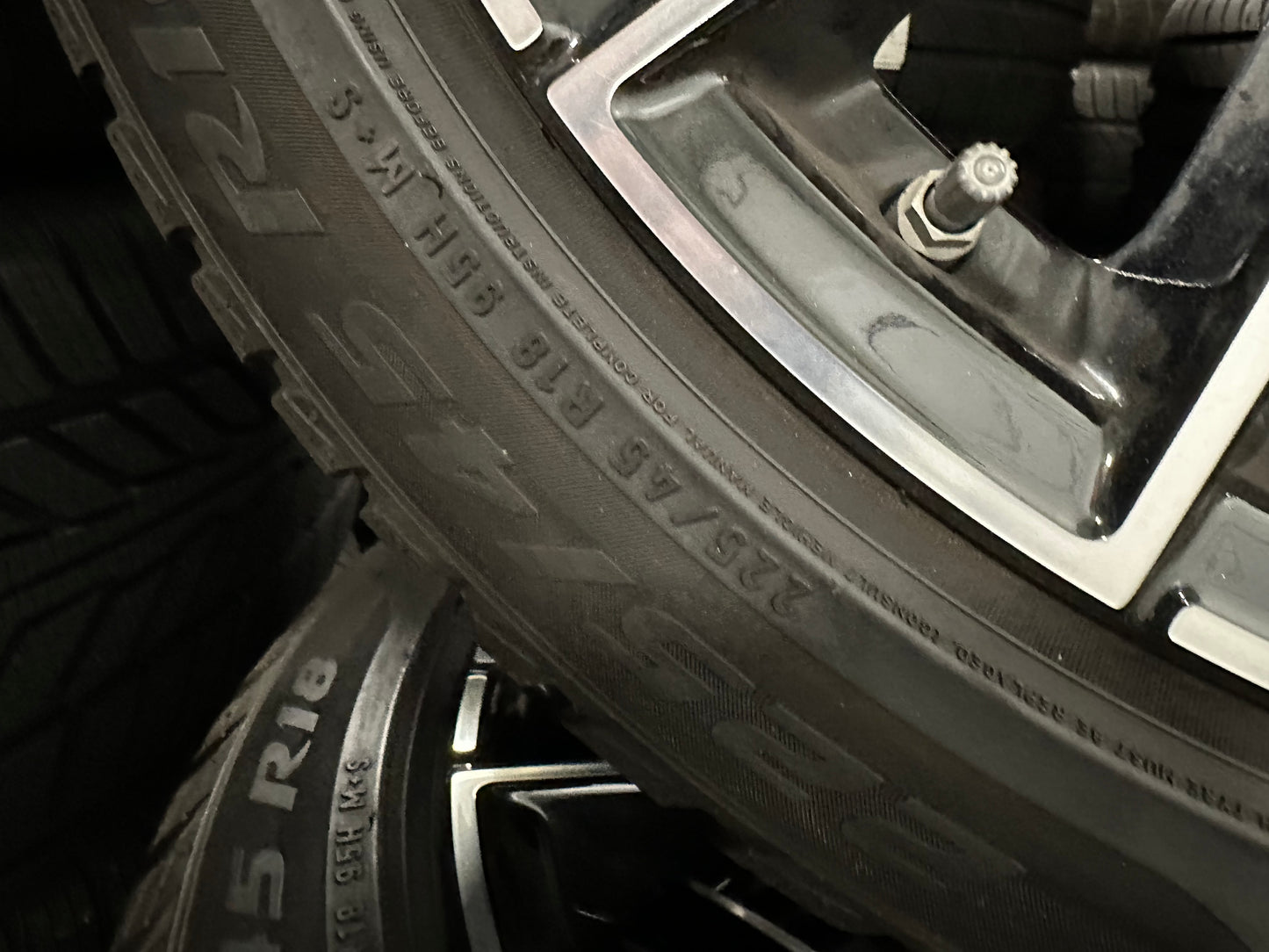 Оригинал Mercedes C klasse W206 18 Zoll Мерцедес Ц класа W206 18 цола зимен комплект зимни гуми