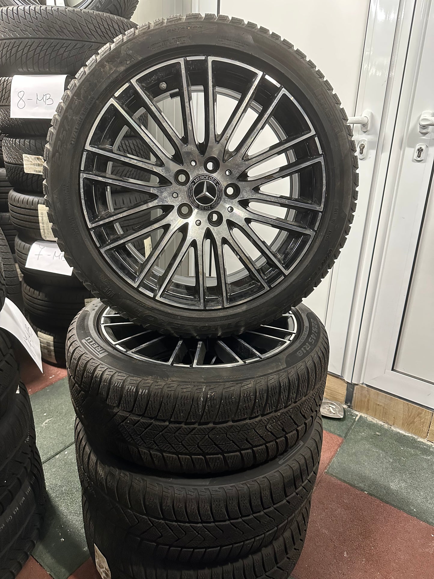 Оригинал Mercedes C klasse W206 18 Zoll Мерцедес Ц класа W206 18 цола зимен комплект зимни гуми