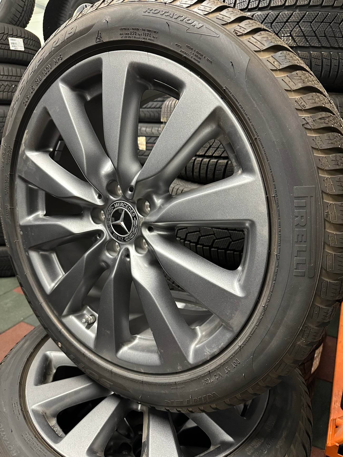 Нови Mercedes E Klasse All Terrain Allroad 19 Zoll Мерцедес E класа S213 19 цола зимен комплект зимни гуми