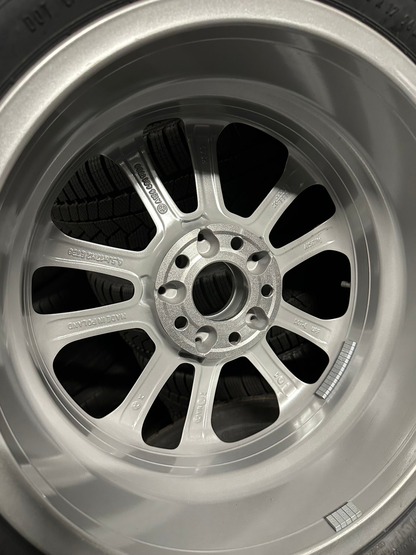 Нови Mercedes GLA Klasse 17 Zoll Мерцедес ГЛА класа W156 X156 17 цола зимен комплект зимни гуми