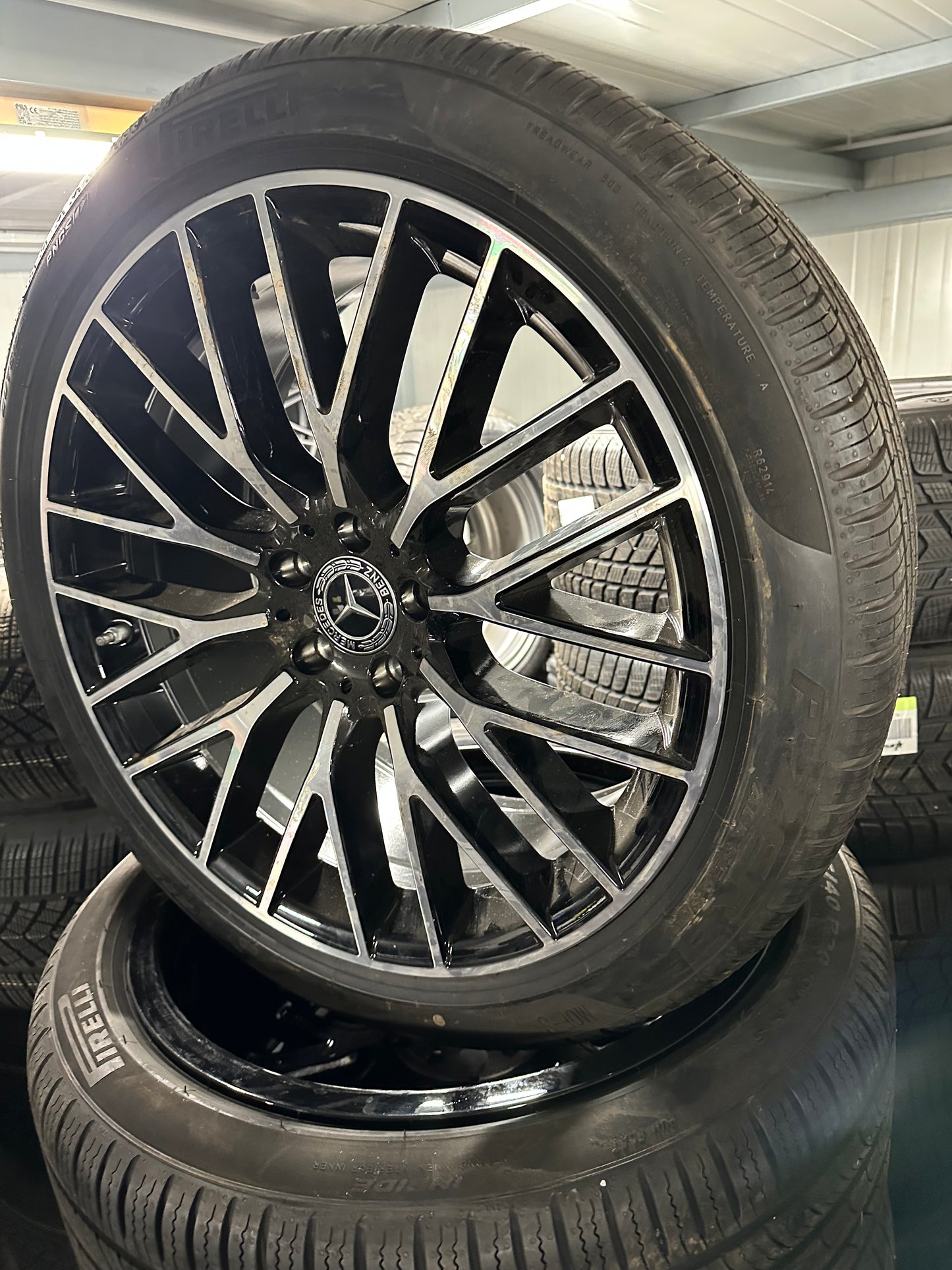 Като Нови Mercedes S Klasse 20 Zoll Мерцедес С класа W223 V223 джанти летен комплект всесезонни гуми 20 цола