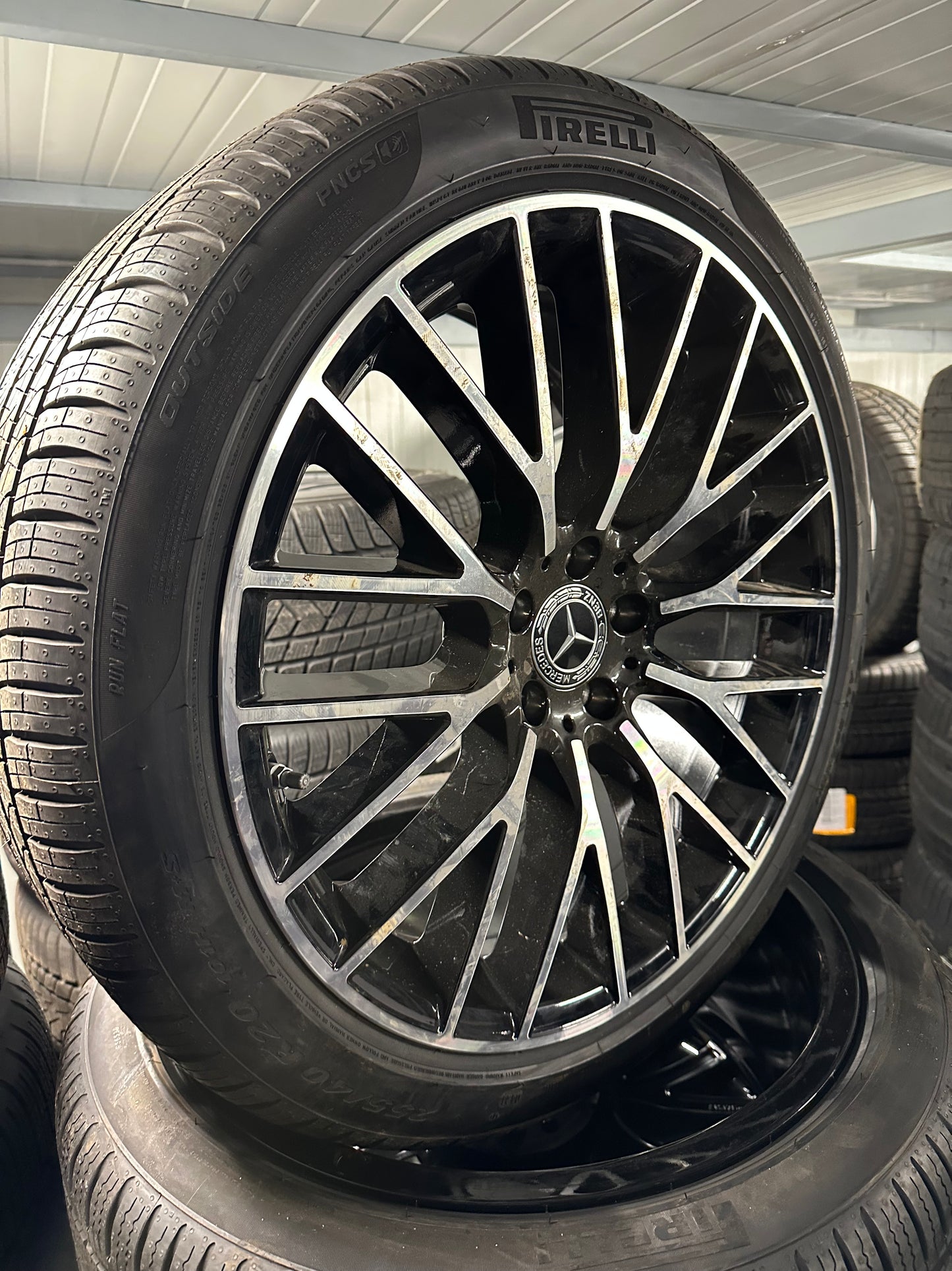 Като Нови Mercedes S Klasse 20 Zoll Мерцедес С класа W223 V223 джанти летен комплект всесезонни гуми 20 цола