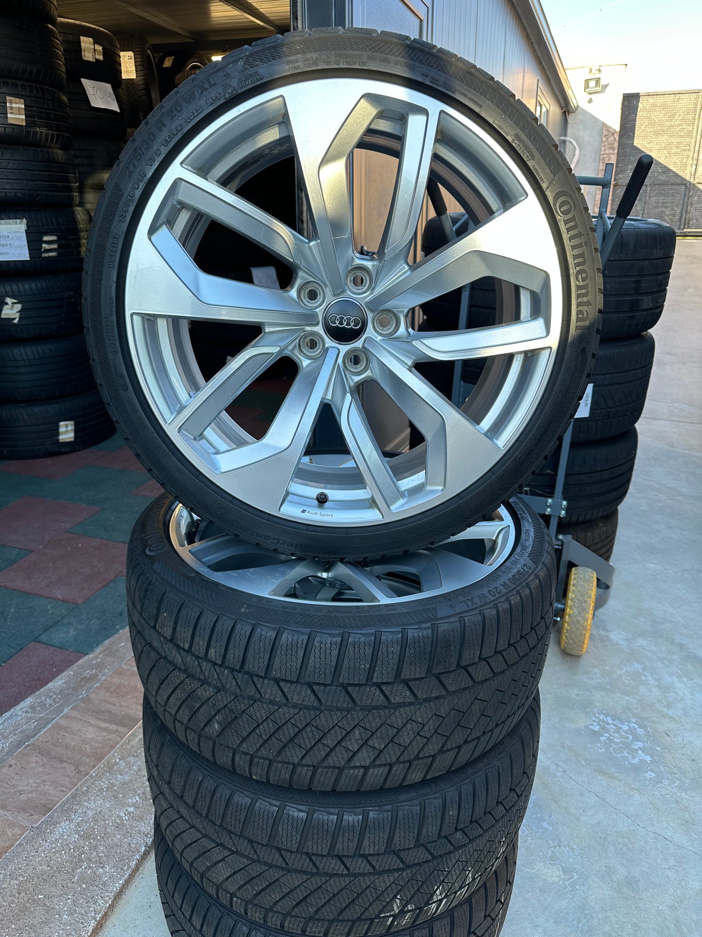 Audi A4 RS4 A5 RS5 B9 8W 20 Zoll Ауди РС4 РС5 Алуминиеви джанти 20 цола зимен комплект зимни Гуми