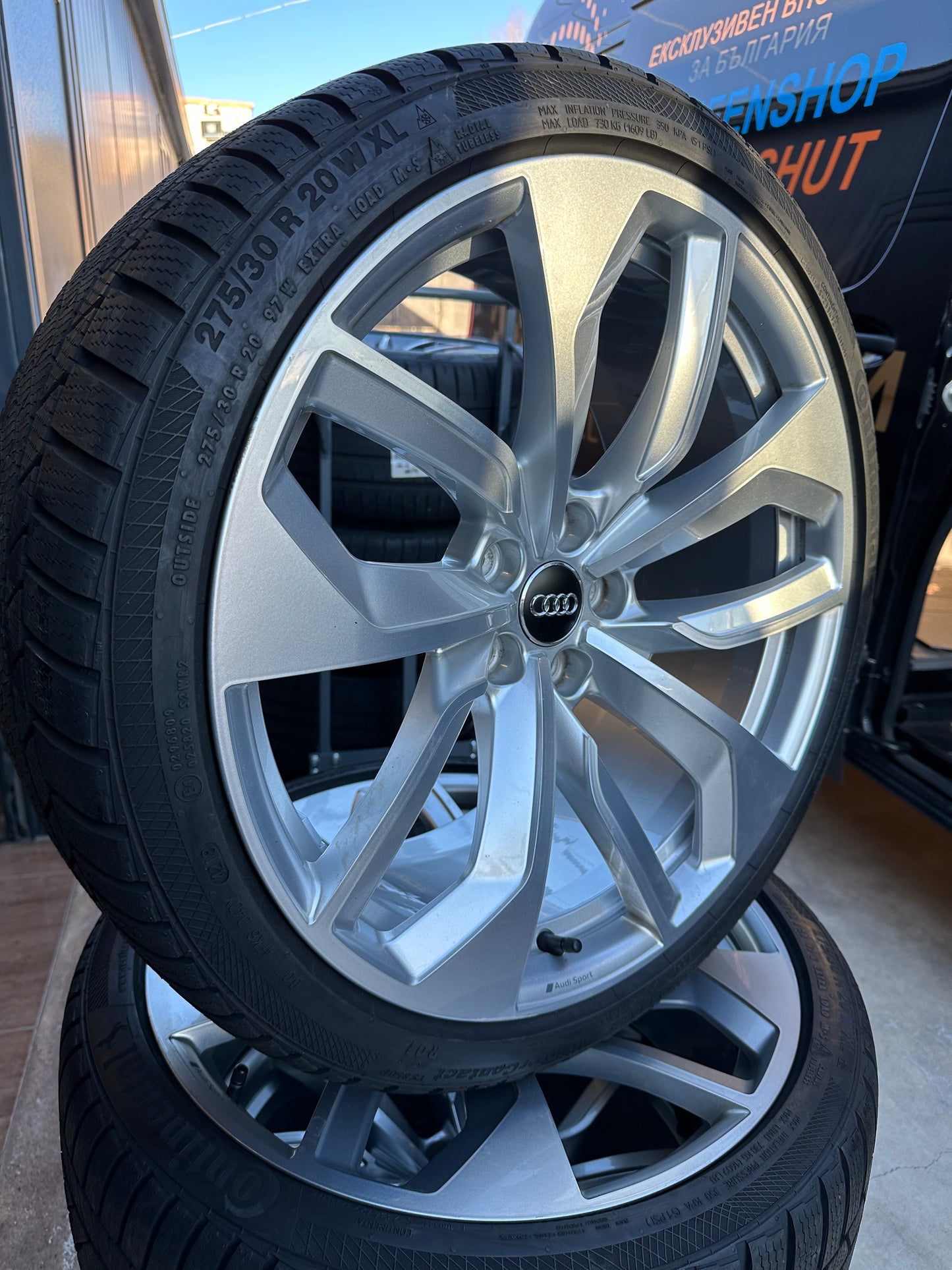 Audi A4 RS4 A5 RS5 B9 8W 20 Zoll Ауди РС4 РС5 Алуминиеви джанти 20 цола зимен комплект зимни Гуми