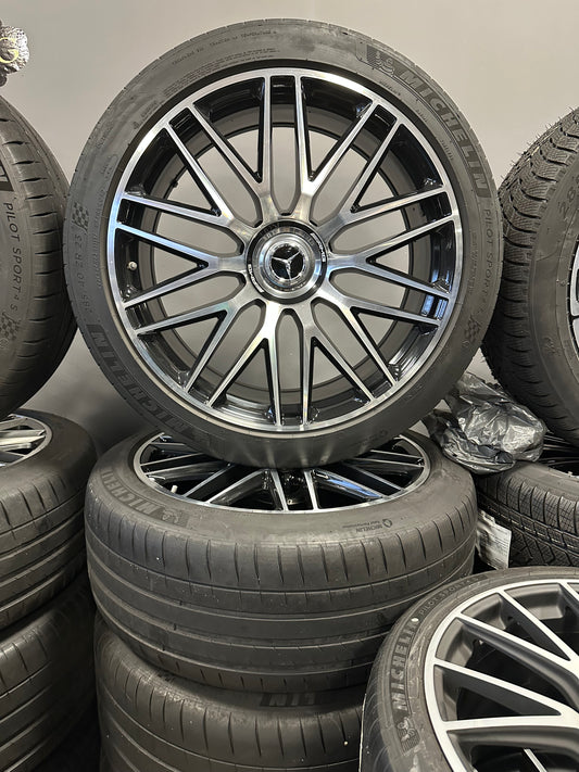 Оригинал Mercedes GLS 63 AMG X167 W167 23 Zoll Мерцедес ГЛС63 AMG X167 W167 23 цола джанти летен комплект летни гуми