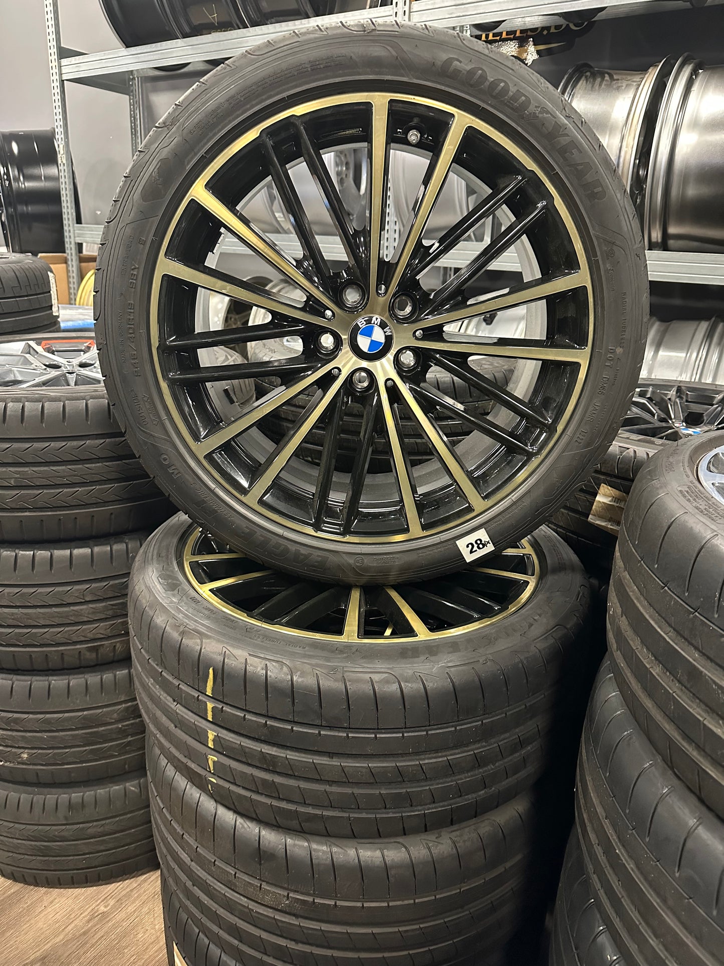 Оригинал Нови BMW 5er G30 G31 19 Zoll 635 Бмв 5-та серия 19 цола Алуминиеви джанти 635 летен комплект летни гуми