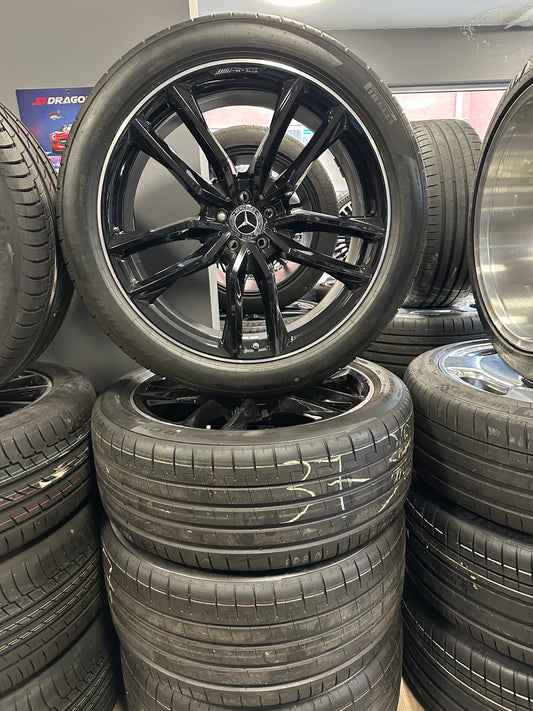 Оригинал Нови Mercedes GLS X167 W167 23 Zoll AMG Мерцедес ГЛС X167 W167 23 цола АМГ джанти летен комплект летни гуми