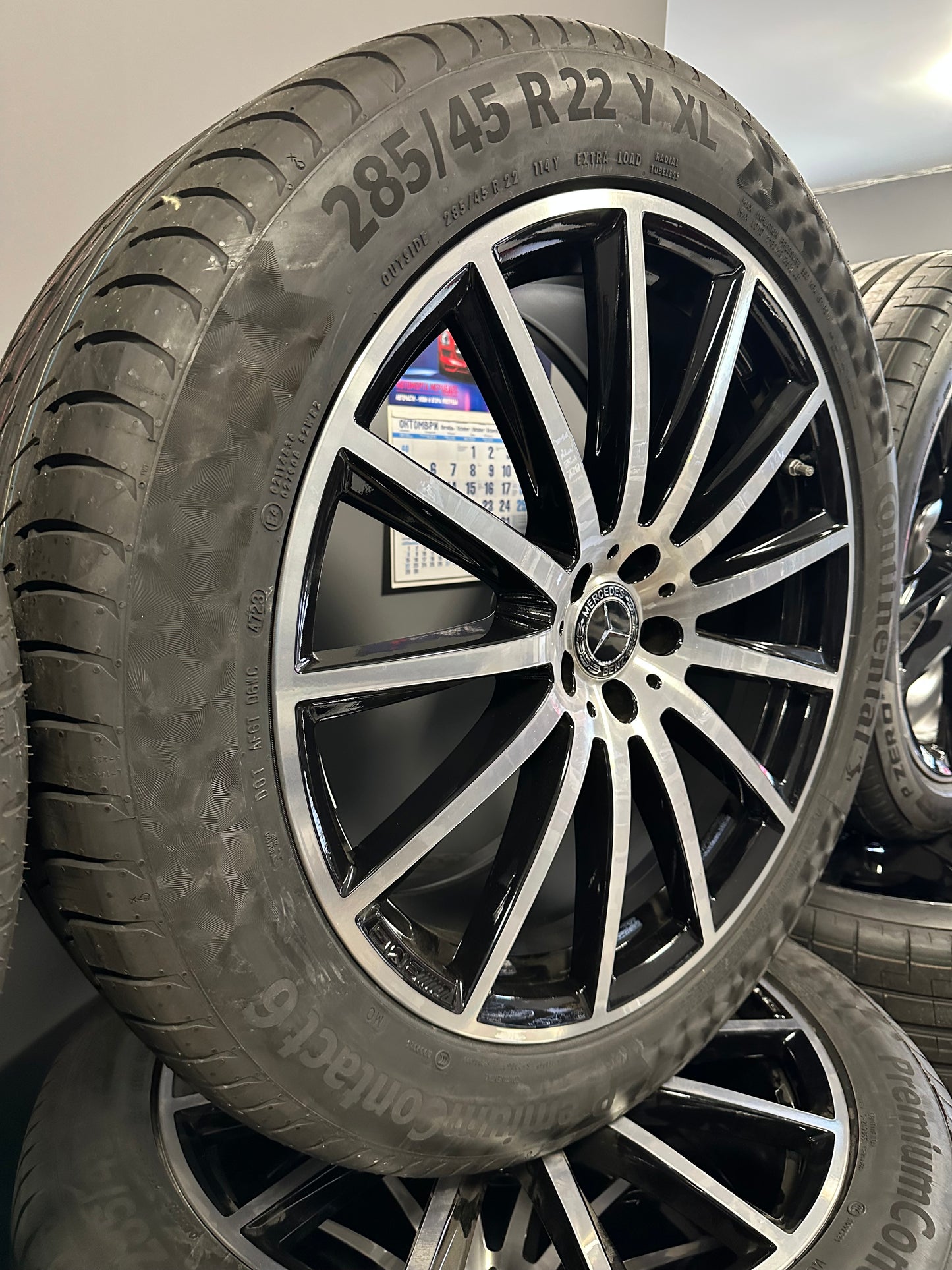 Оригинал Нови Mercedes GLS X167 W167 22 Zoll AMG Мерцедес ГЛС 22 цола АМГ джанти летен комплект летни гуми