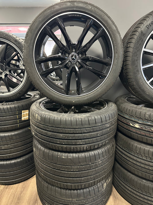 Оригинал Нови Mercedes GLS X167 W167 23 Zoll AMG Мерцедес ГЛС X167 W167 23 цола АМГ джанти летен комплект летни гуми