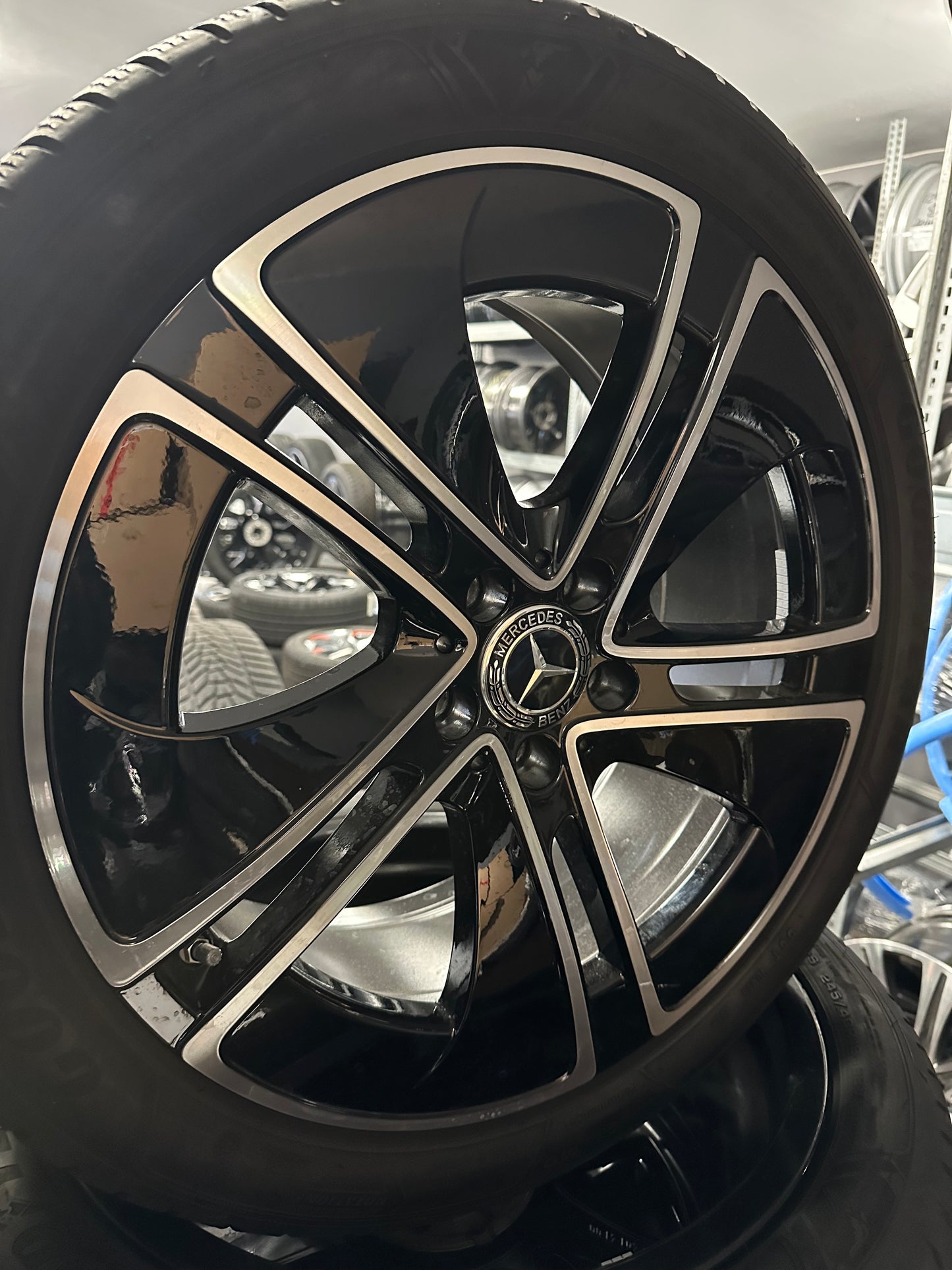 Оригинал Mercedes CLE Klasse W236 19 Zoll Мерцедес ЦЛЕ класа W236 19 цола джанти зимен комплект зимни гуми