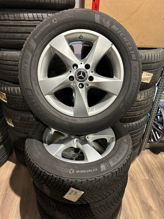 Оригинал Mercedes Vito V Klasse W447 17 Zoll Мерцедес Вито В Класа 17 цола джанти зимен комплект зимни гуми