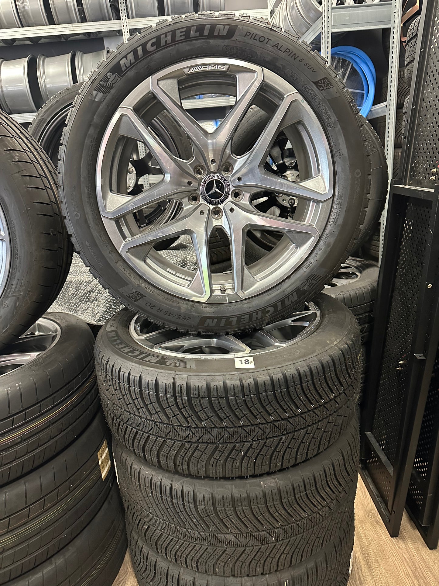 Оригинал като нови Mercedes GLC63 AMG Klasse 20 Zoll Мерцедес Глц63 класа W253 X253 C253 20 цола джанти зимен комплект зимни гуми