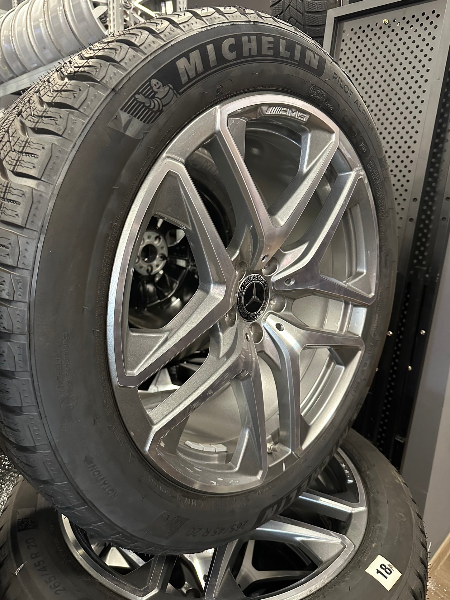 Оригинал като нови Mercedes GLC63 AMG Klasse 20 Zoll Мерцедес Глц63 класа W253 X253 C253 20 цола джанти зимен комплект зимни гуми