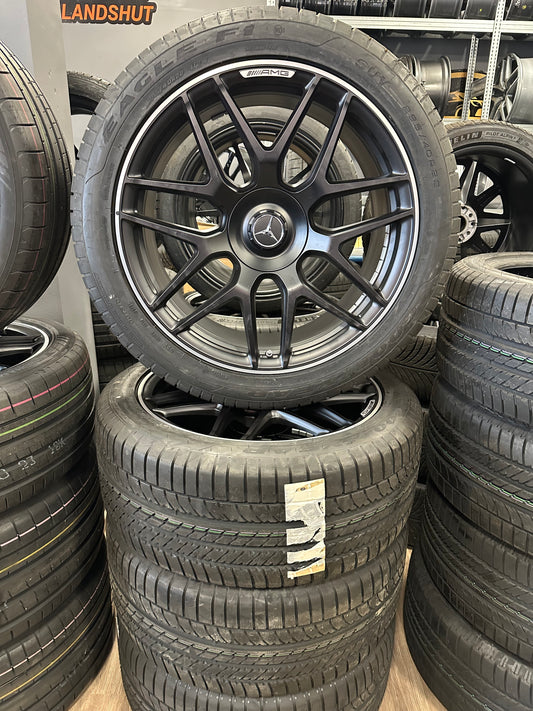 Нови Оригинал Mercedes G63 AMG G klasse 22 Zoll  Мерцедес Г класа W463 22 цола AMG джанти летен комплект летни гуми