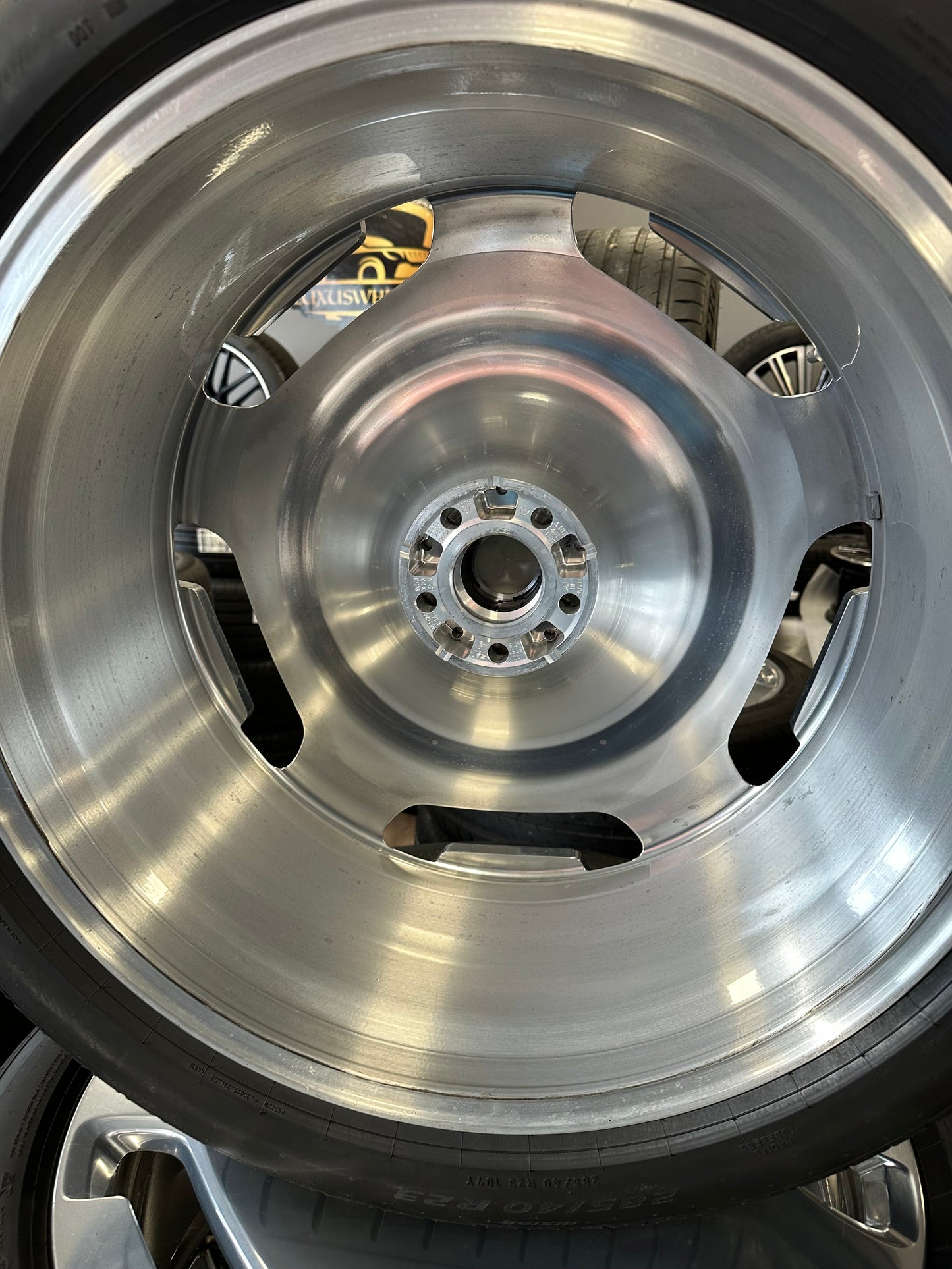 Оригинал Като Нови Mercedes GLS Maybach X167 W167 23 Zoll Мерцедес ГЛС Майбах X167 W167 23 цола джанти летен комплект летни гуми Хром