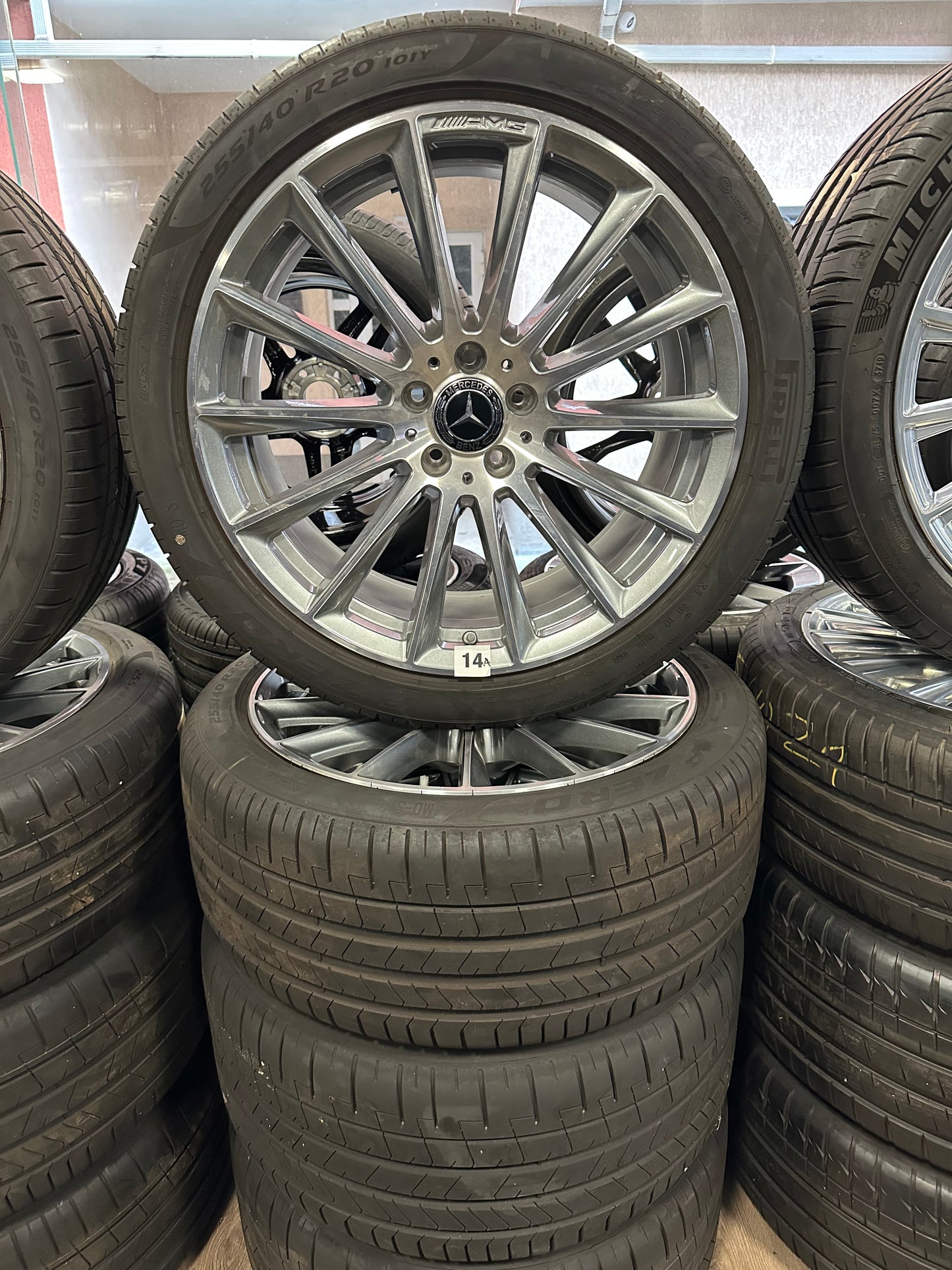 Оригинал като Нови Mercedes S Klasse 20 Zoll W223 V223 Мерцедес С Класа 20 цола AMG джанти летен комплект летни гуми