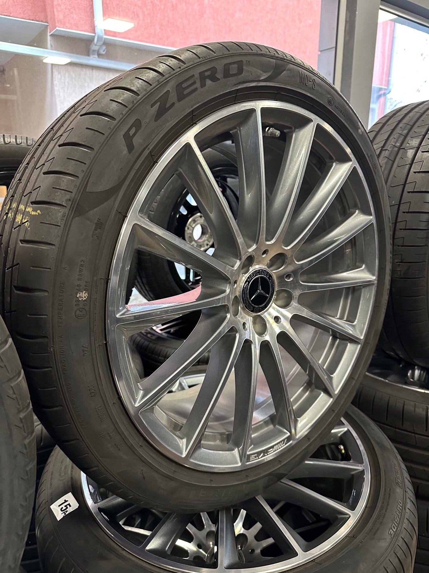 Оригинал като Нови Mercedes S Klasse 20 Zoll W223 V223 Мерцедес С Класа 20 цола AMG джанти летен комплект летни гуми