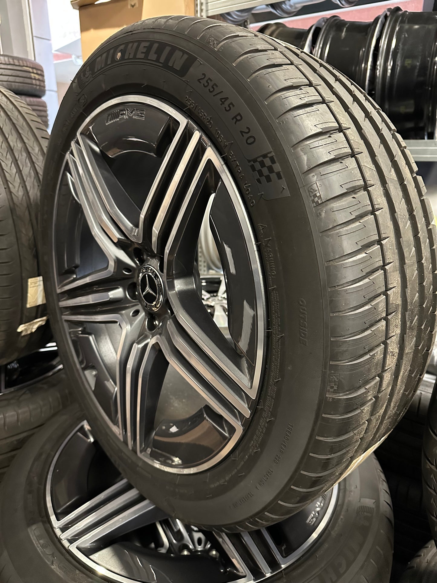 Като нови Оригинал Mercedes GLC AMG W254 20 Zoll Мерцедес Глц класа W254 X254 C254 20 цола джанти летен комплект летни гуми