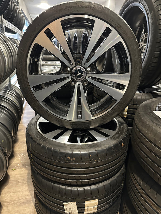 Mercedes C klasse Мерцедес Ц класа W205 19 цола летен комплект летни гуми