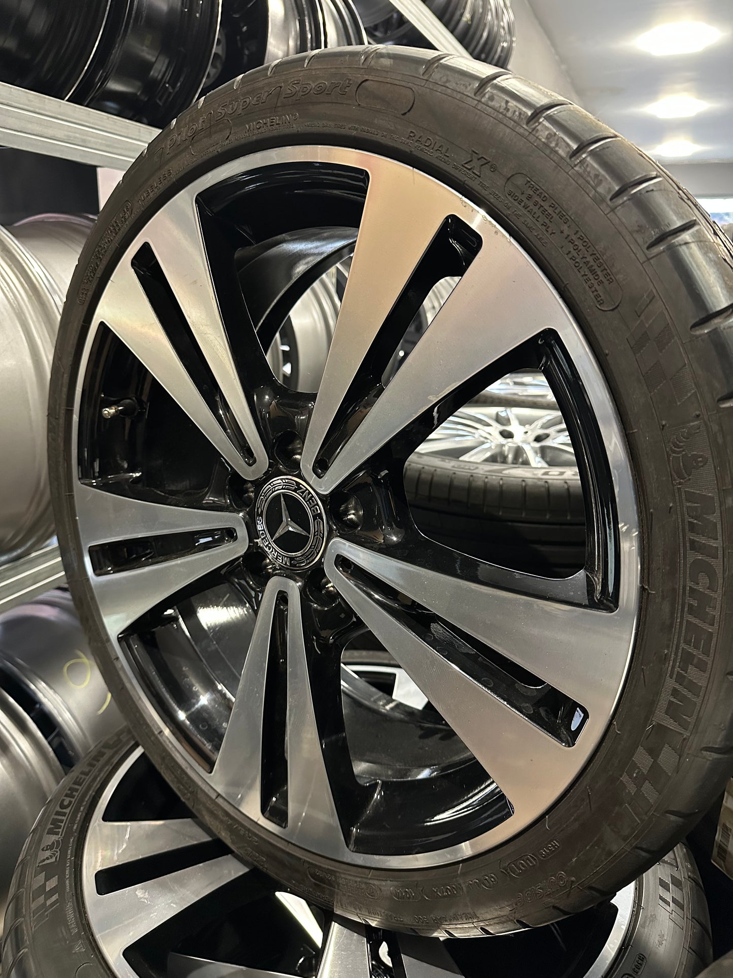 Mercedes C klasse Мерцедес Ц класа W205 19 цола летен комплект летни гуми