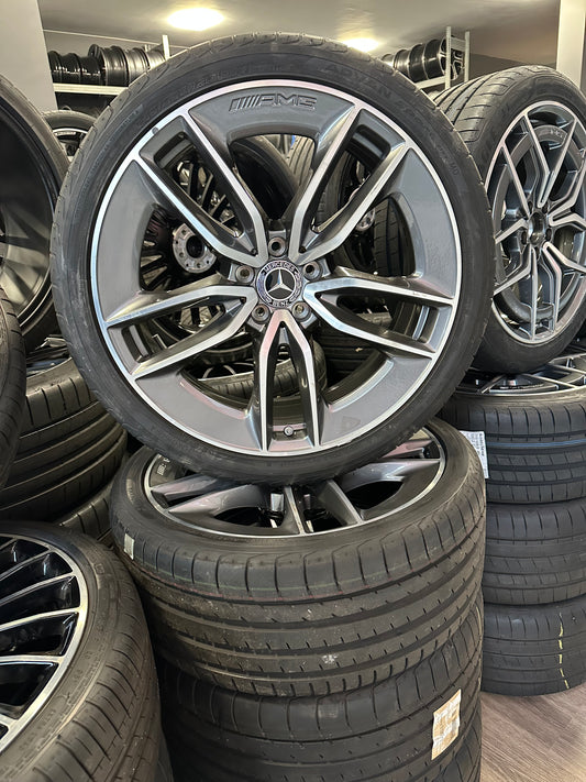 Като Нови Оригинал Mercedes CLS53 AMG W257 20 Zoll Мерцедес Цлс53 20 цола джанти летен комплект летни гуми