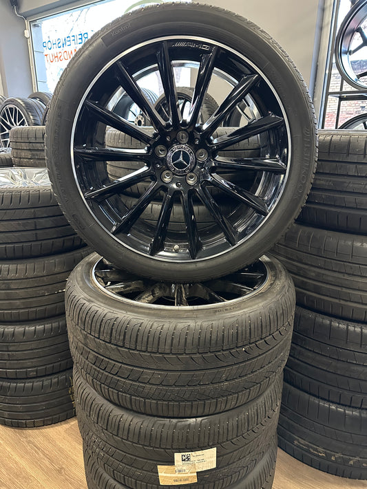 Оригинал Mercedes S Klasse W223 AMG 20 Zoll Мерцедес С класа W223 V223 AMG джанти всесезонен комплект всесезонни летни гуми 20 цола