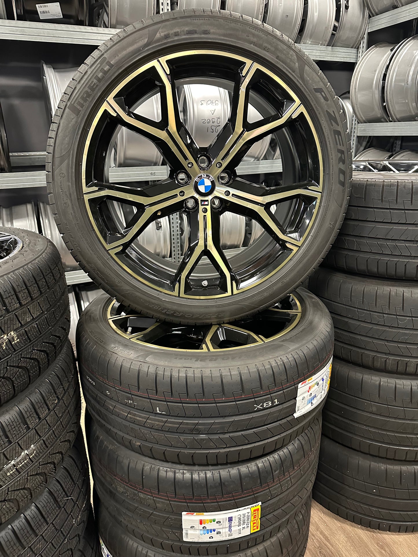 Нови Оригинал BMW X5 X6 G05 G06 21 Zoll Бмв джанти M741 летен комплект летни гуми
