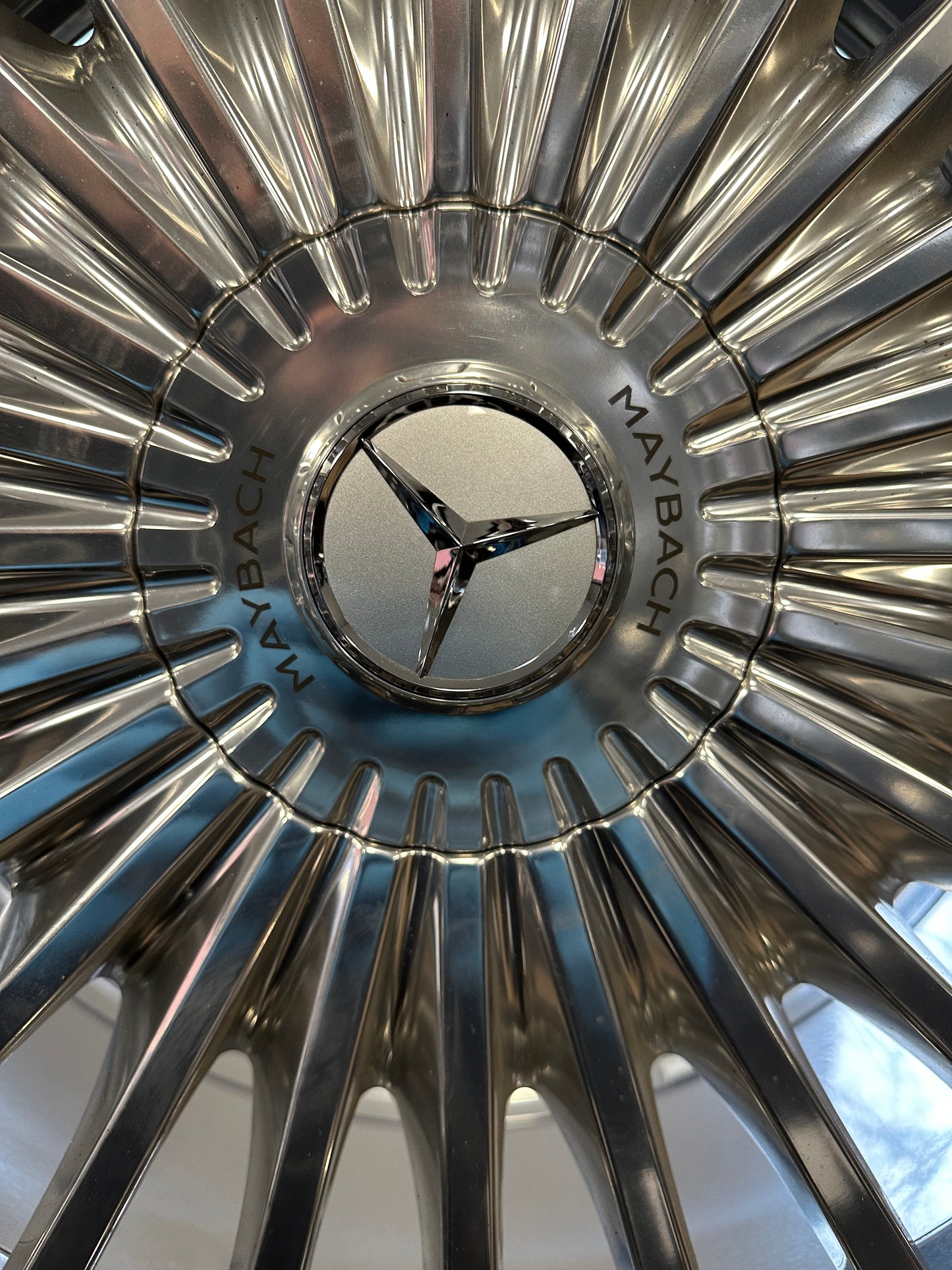 Оригинал Като Нови Mercedes GLS Maybach X167 W167 23 Zoll Мерцедес ГЛС Майбах X167 W167 23 цола джанти летен комплект летни гуми Хром