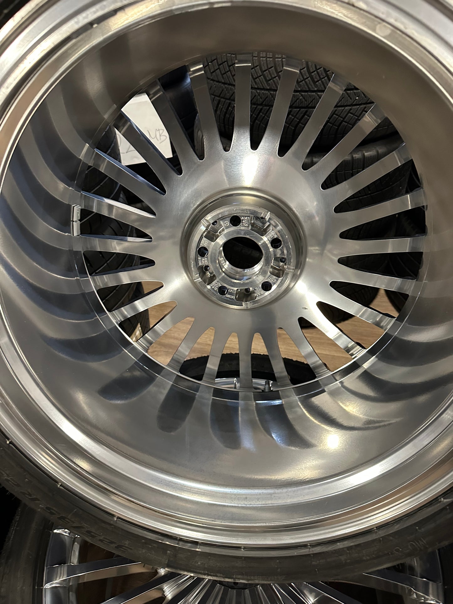 Оригинал Като Нови Mercedes GLS Maybach X167 W167 23 Zoll Мерцедес ГЛС Майбах X167 W167 23 цола джанти летен комплект летни гуми Хром