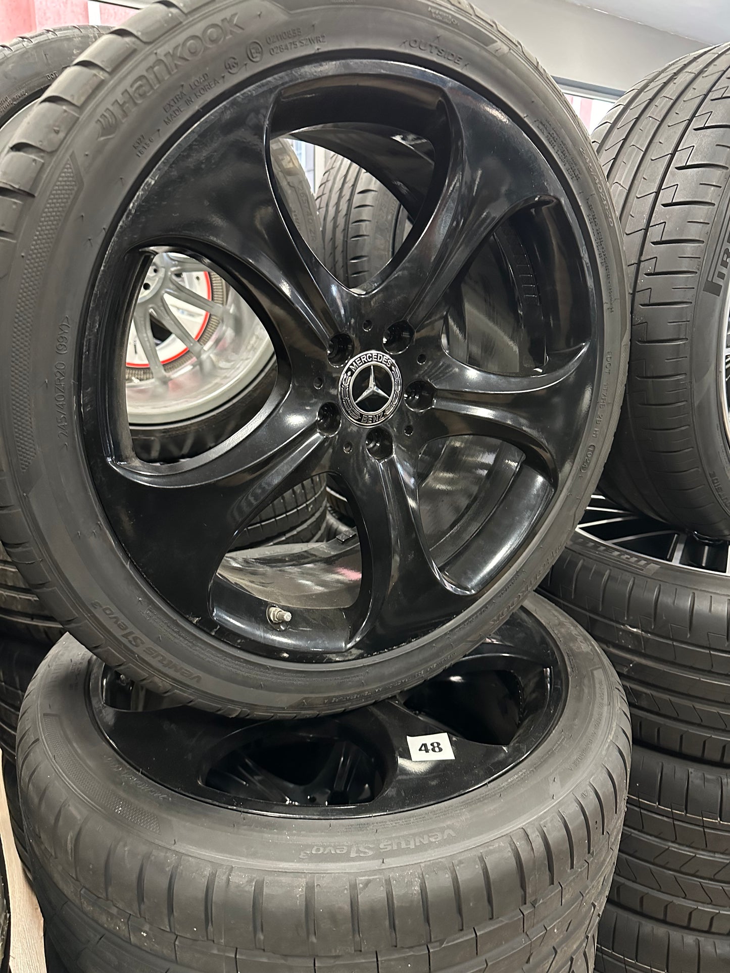 Нови Оригинал Mercedes S класа W222 20Zoll Мерцедес С Класа W222 20 цола джанти летен комплект летни гуми
