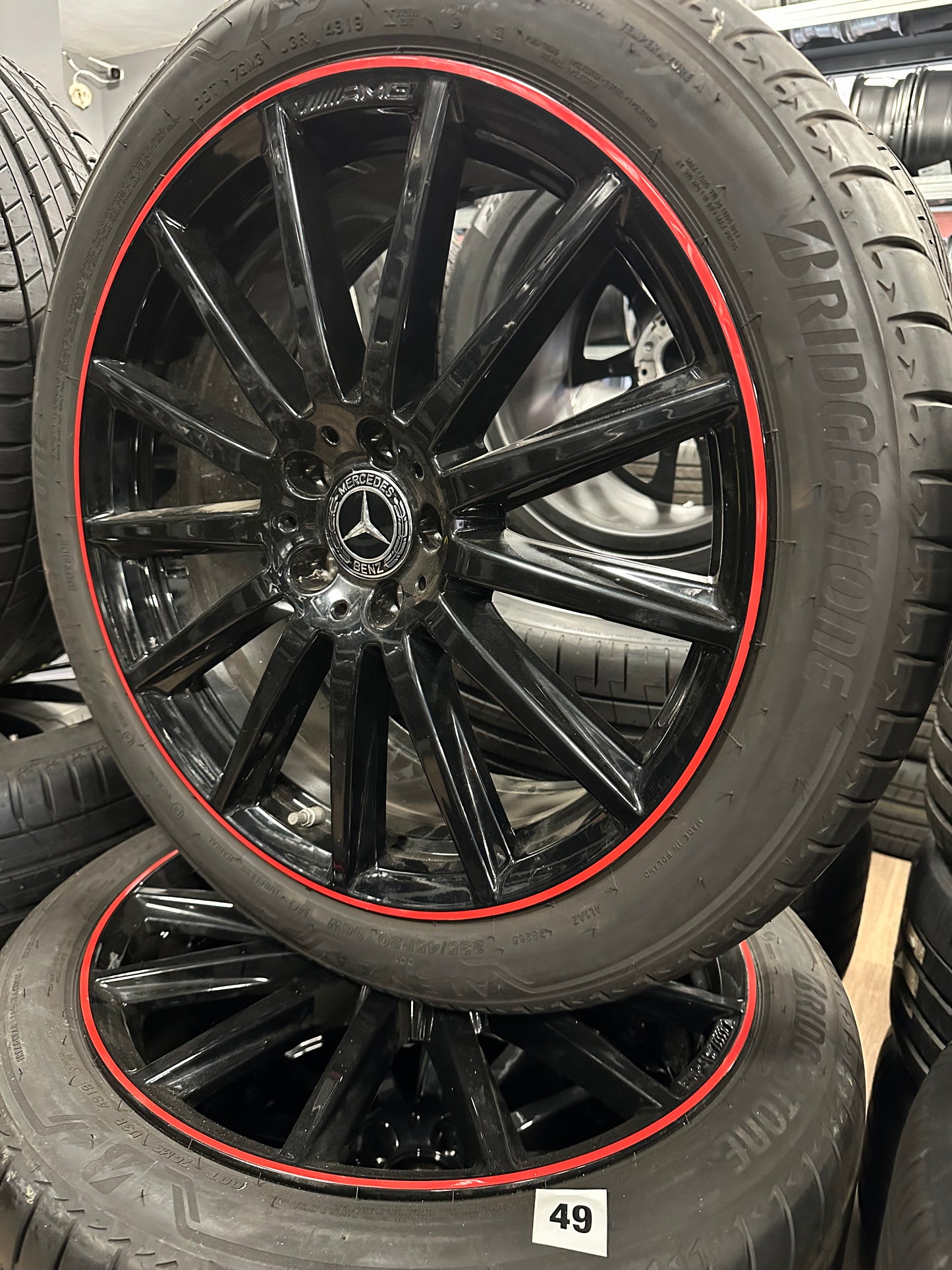 Нови Mercedes GLA GLB H247 X247 Мерцедес ГЛА ГЛБ 20 цола AMG алуминиеви джанти летен комплект летни гуми