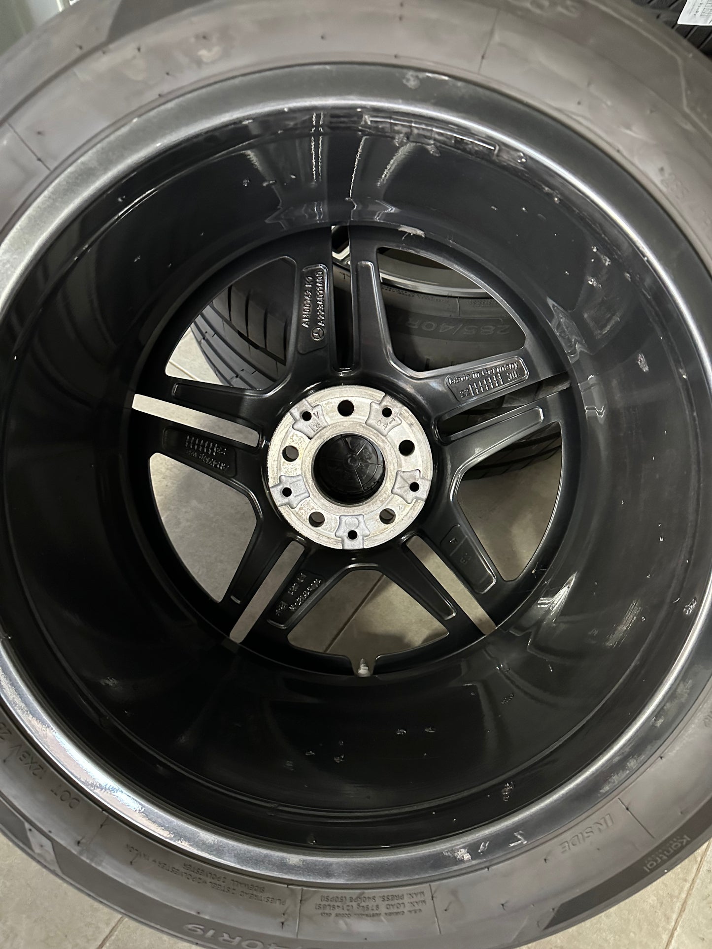 Оригинал Mercedes S Klasse W223 V223 AMG 19 Zoll Мерцедес С Класа AMG 19 цола джанти летен комплект летни гуми