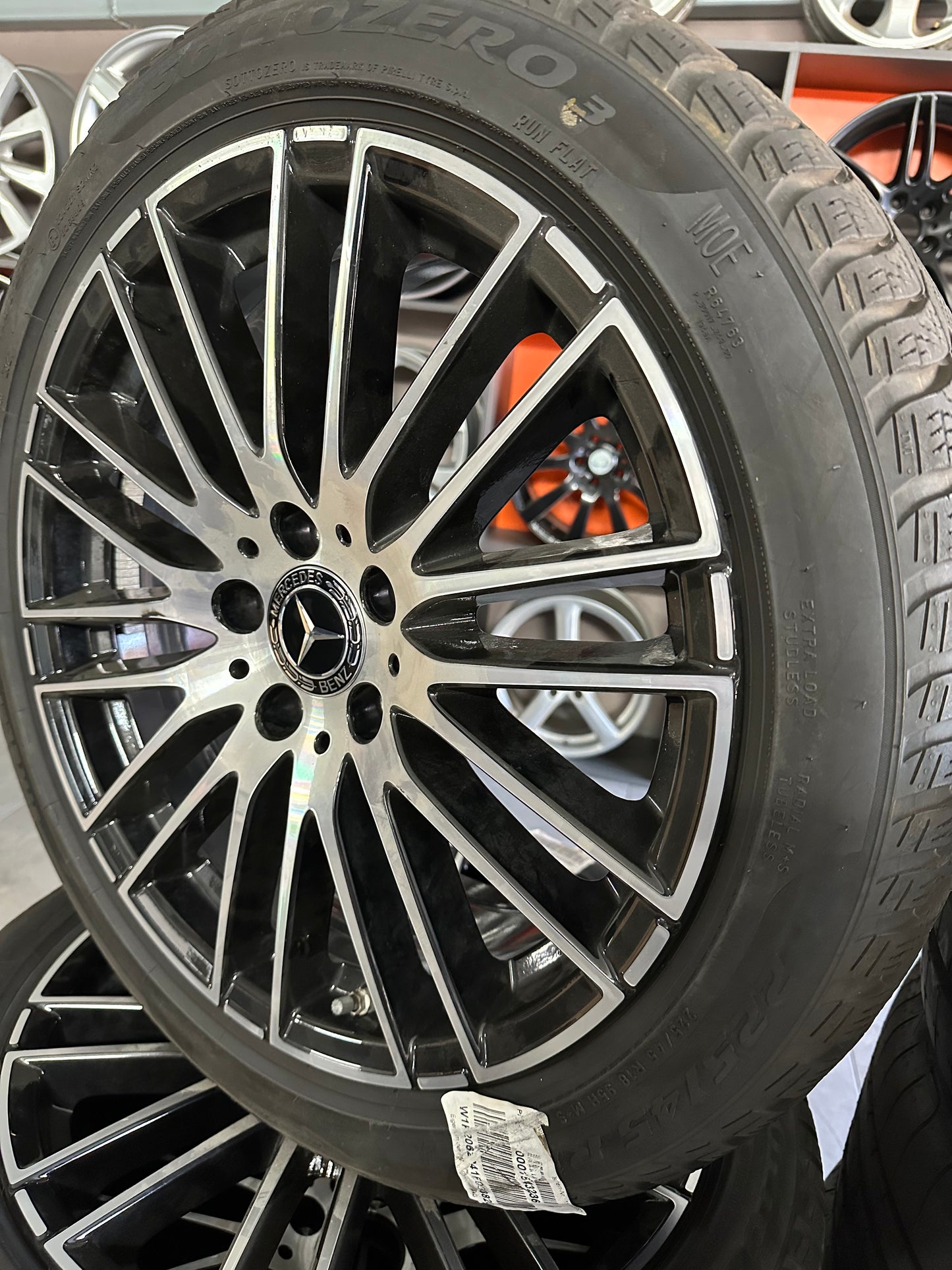 Оригинал Mercedes C klasse W206 18 Zoll Мерцедес Ц класа W206 18 цола зимен комплект зимни гуми