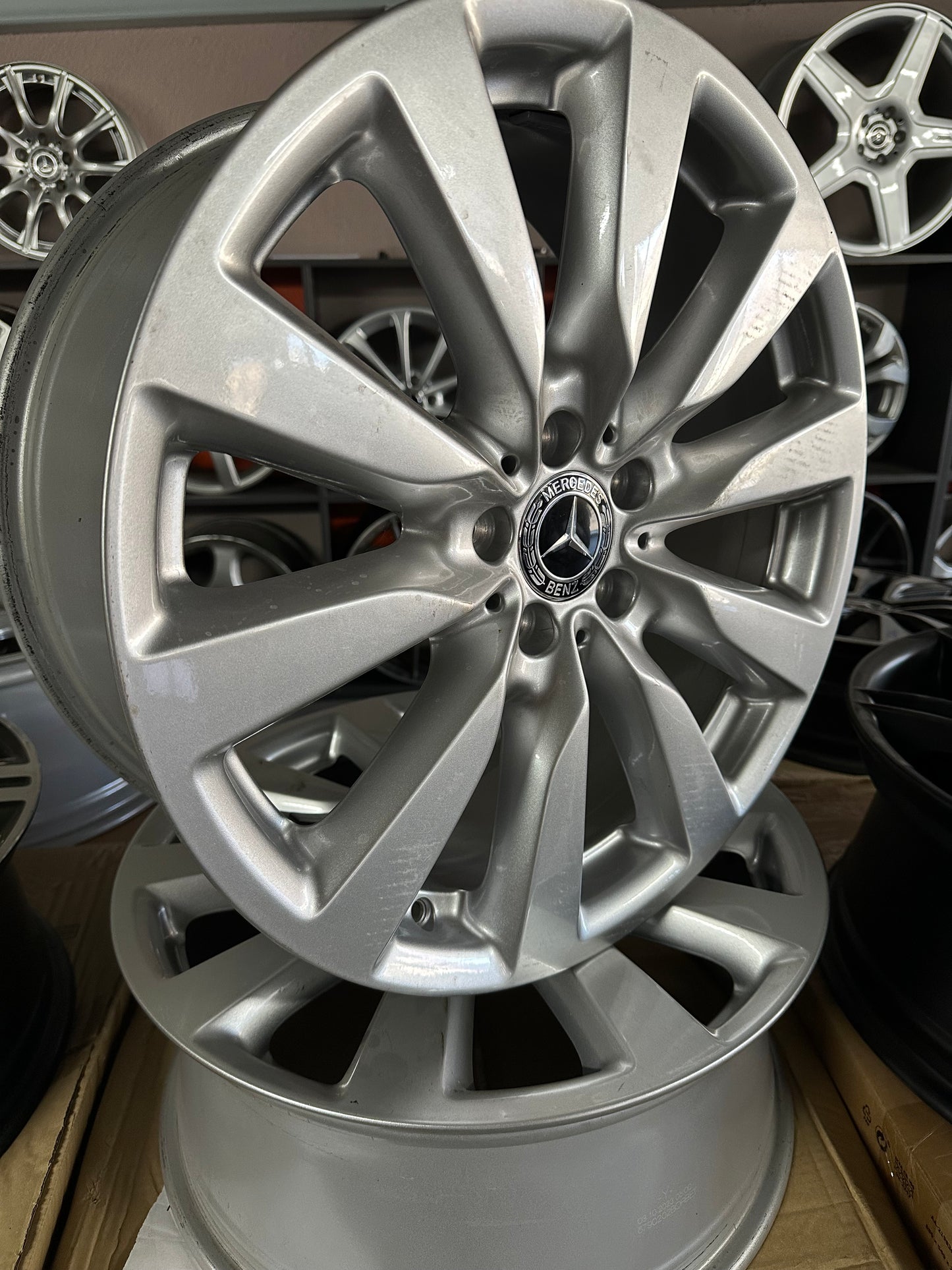 Оригинални Mercedes GLC Klasse W253 19 Zoll Мерцедес ГЛЦ Класа W253 Алуминиеви джанти 19 цола 8J ET38 A2534010900