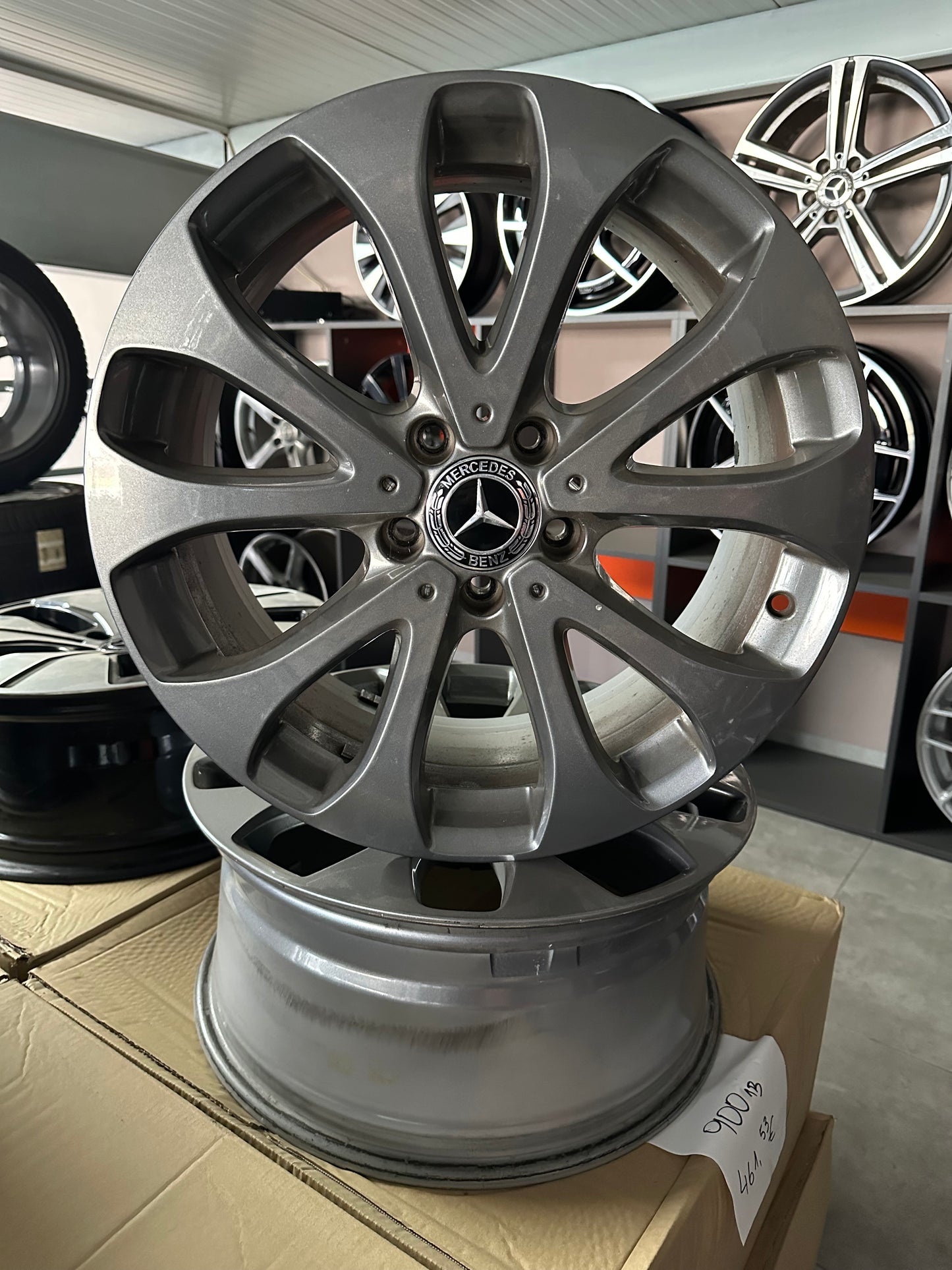 Оригинални Mercedes GLC Klasse W253 18 Zoll Мерцедес ГЛЦ Класа W253 Алуминиеви джанти 18 цола 8J ET38 A2534011500