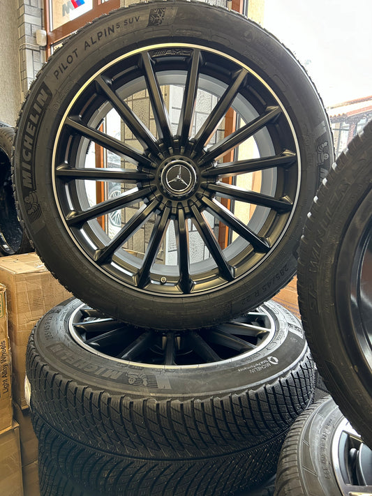 Оригинал Нови Mercedes GLS63 AMG Мерцедес ГЛС63 X167 W167 22 цола джанти зимен комплект зимни гуми